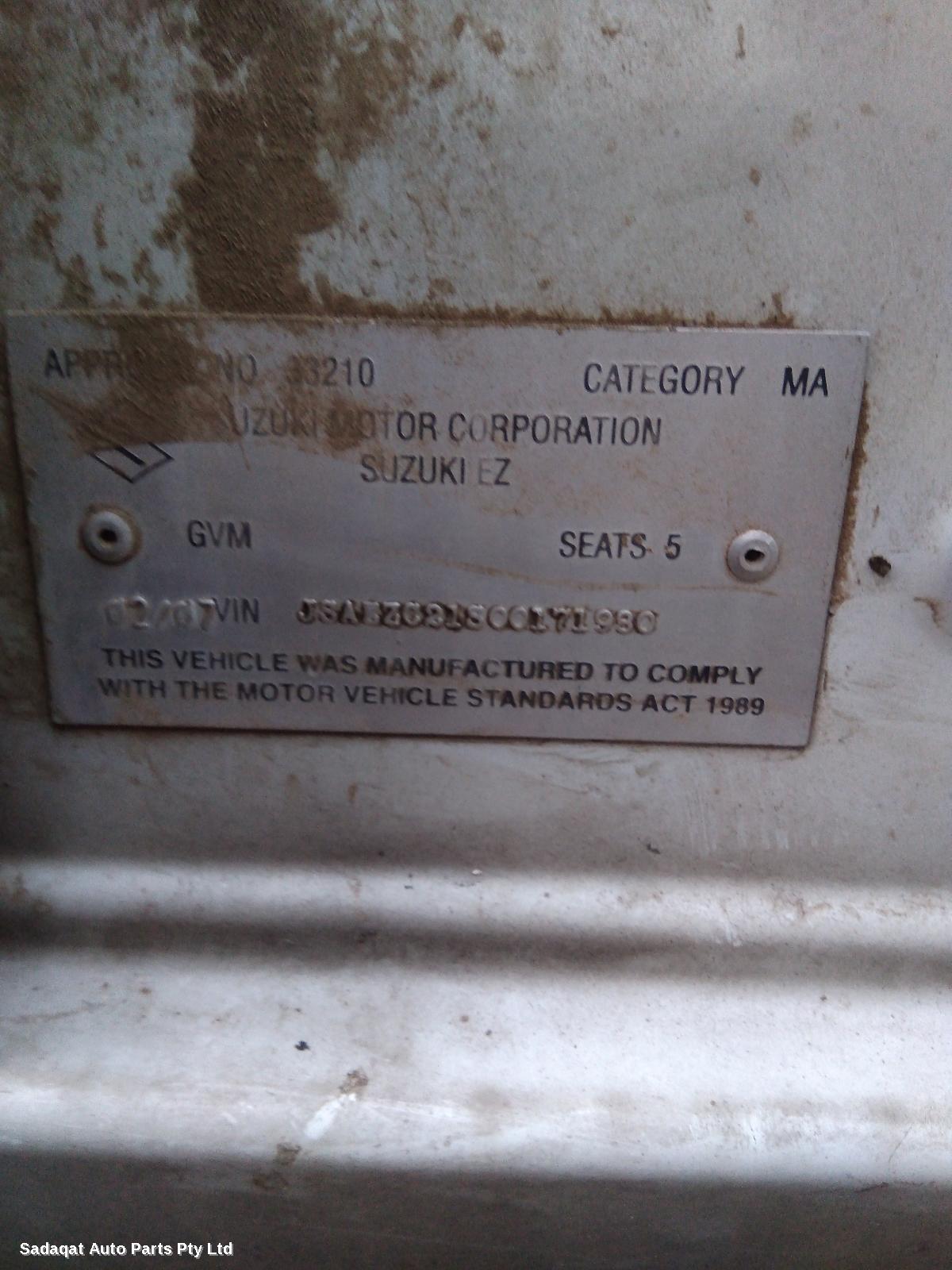 Suzuki Swift Left Headlamp