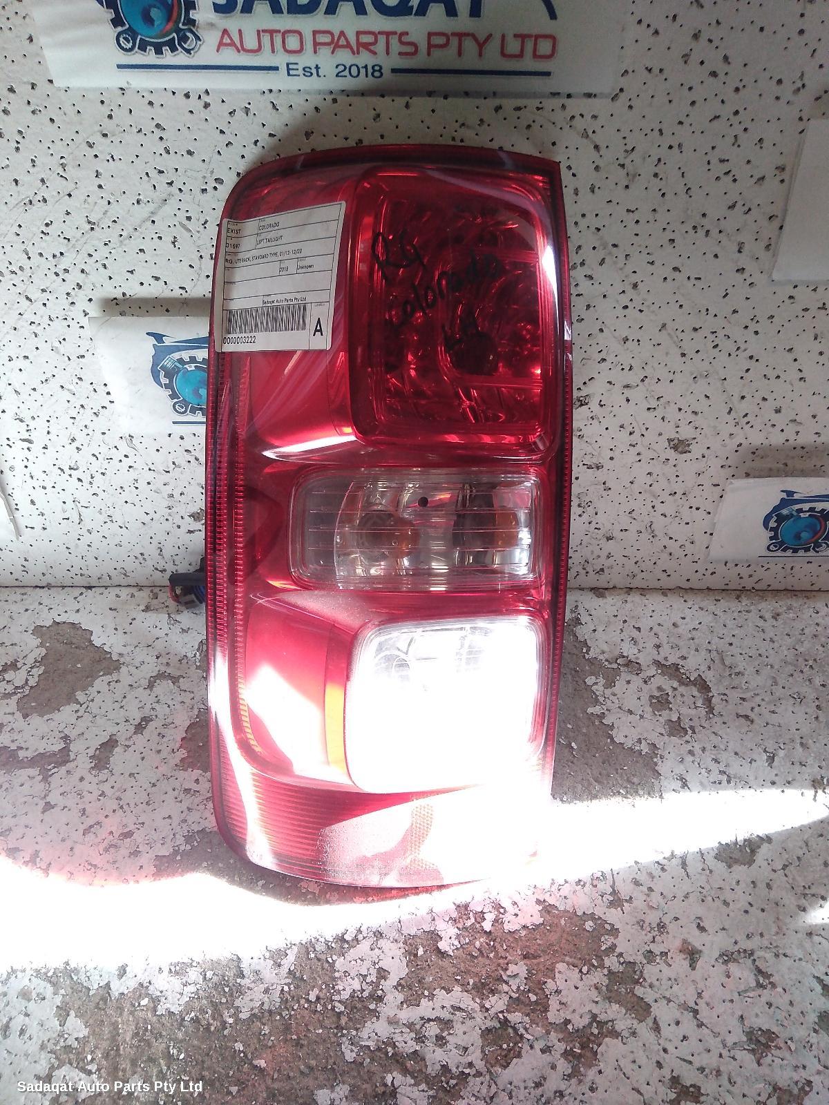 Holden Colorado Left Taillight