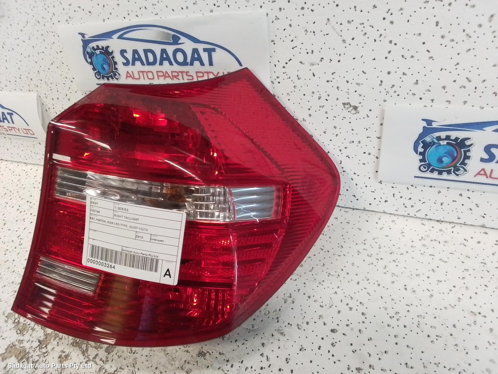 Bmw 1 Series Right Taillight