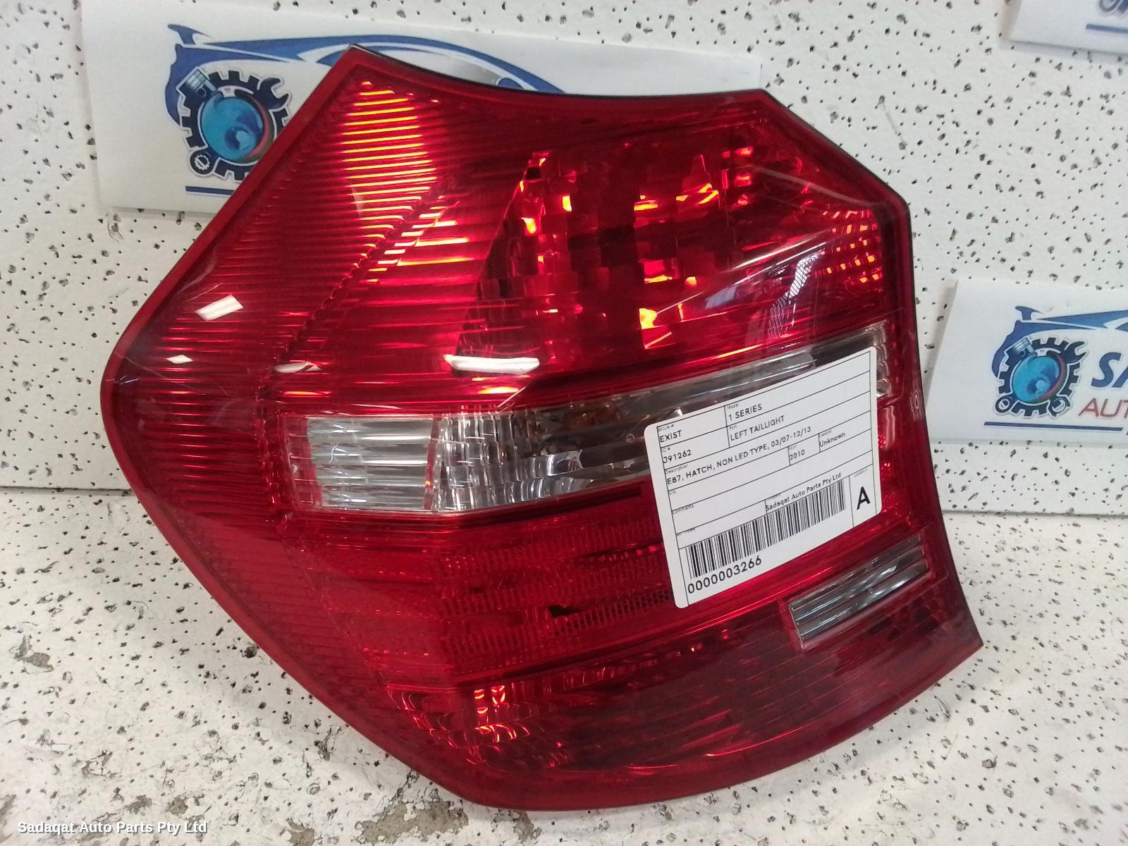 Bmw 1 Series Left Taillight