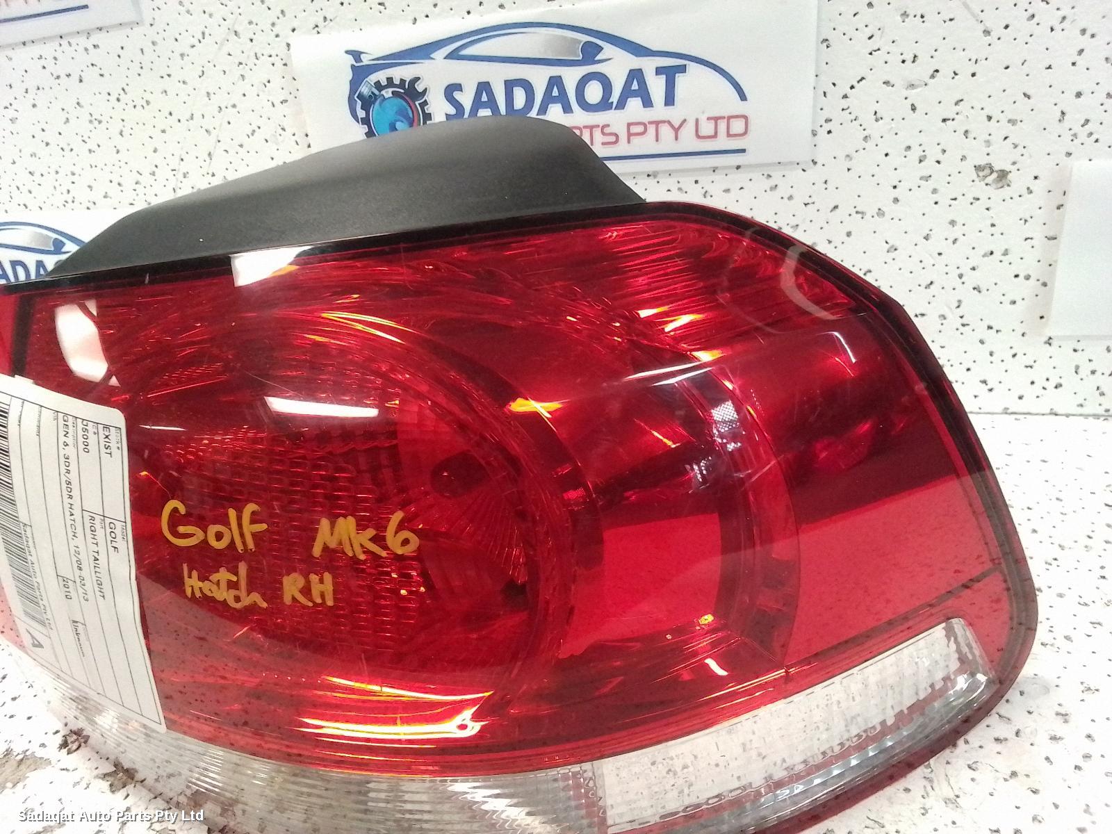 Volkswagen Golf Right Taillight