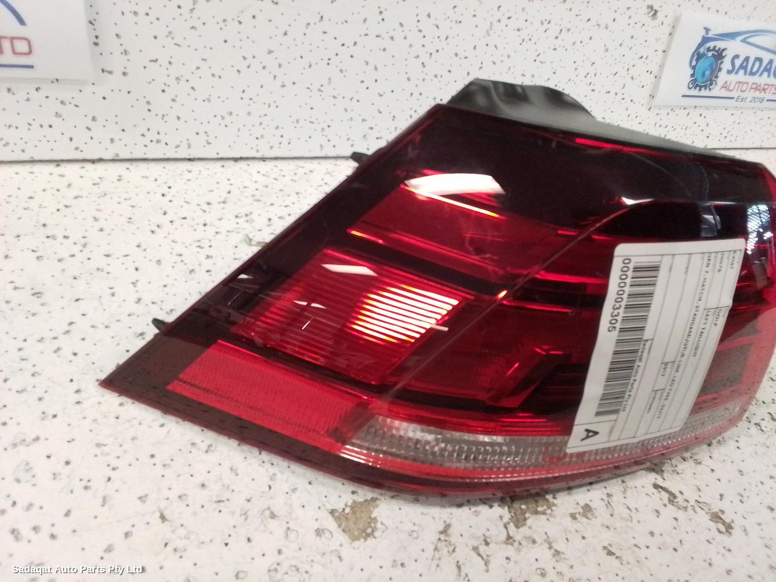 Volkswagen Golf Left Taillight