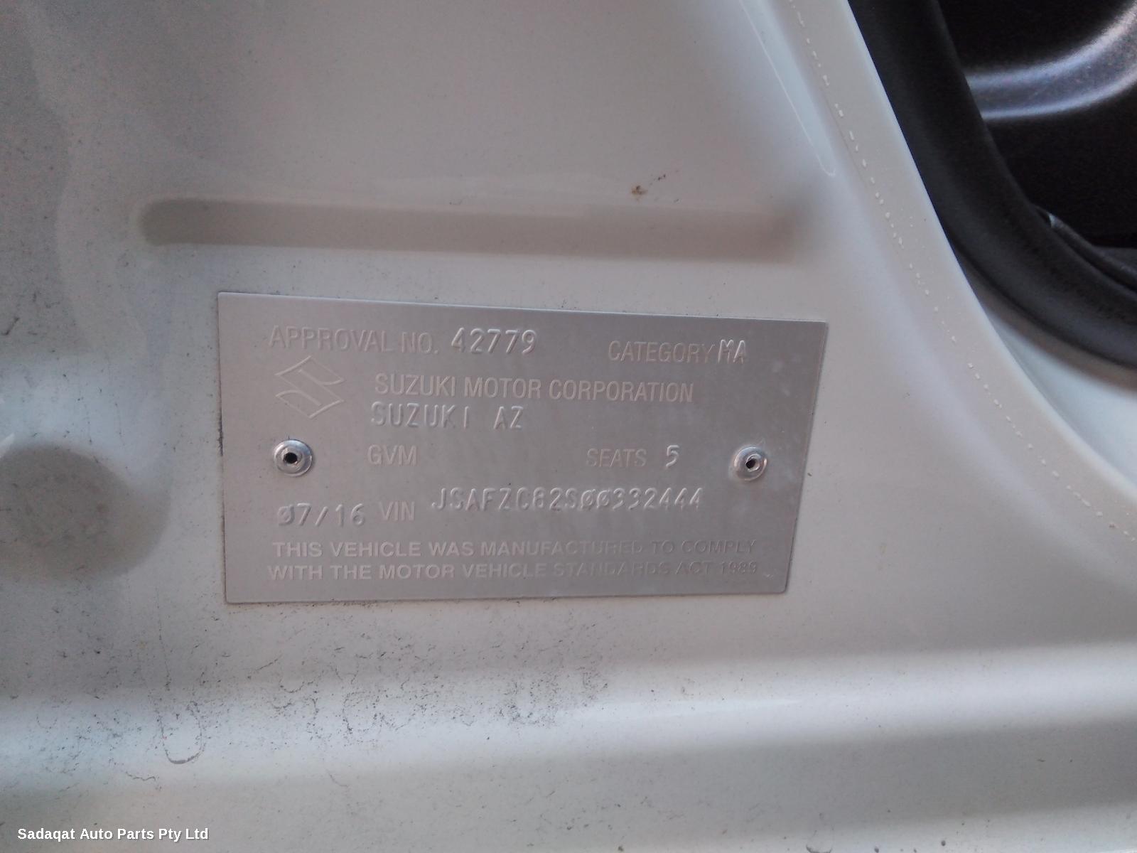 Suzuki Swift Hoodlining