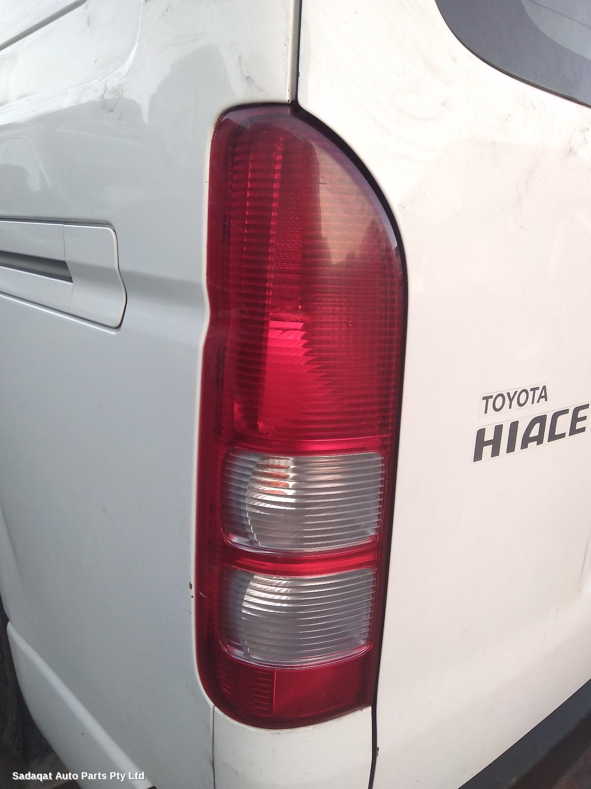 Toyota Hiace Rear Bumper
