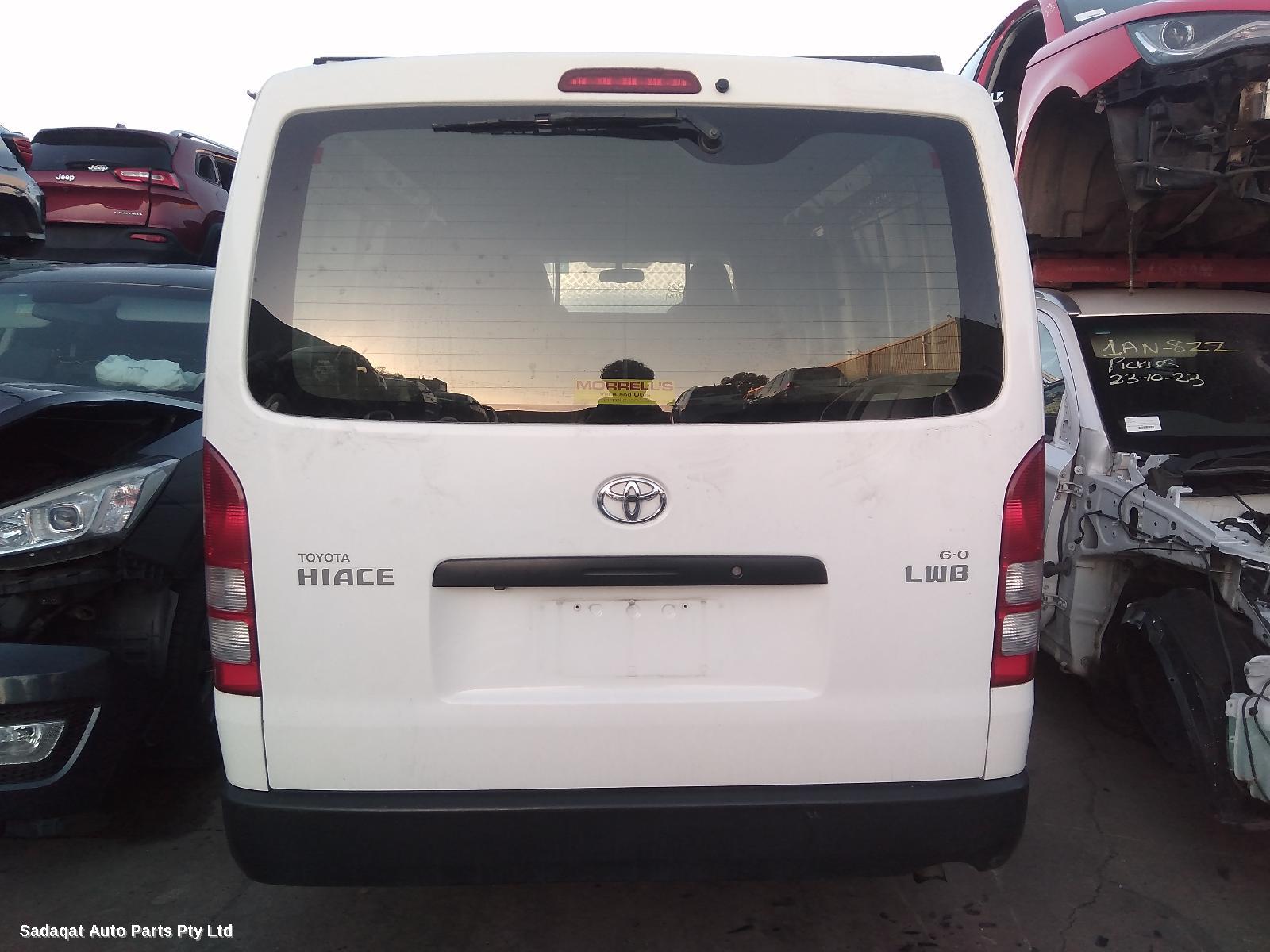 Toyota Hiace Rear Bumper