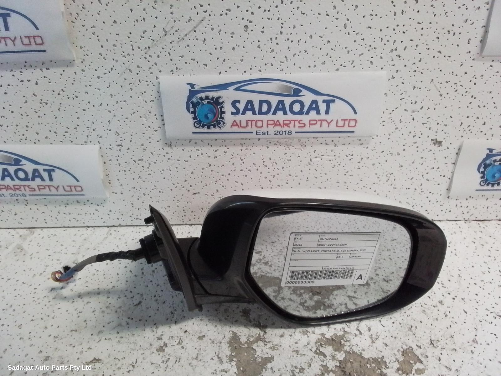 Mitsubishi Outlander Right Door Mirror