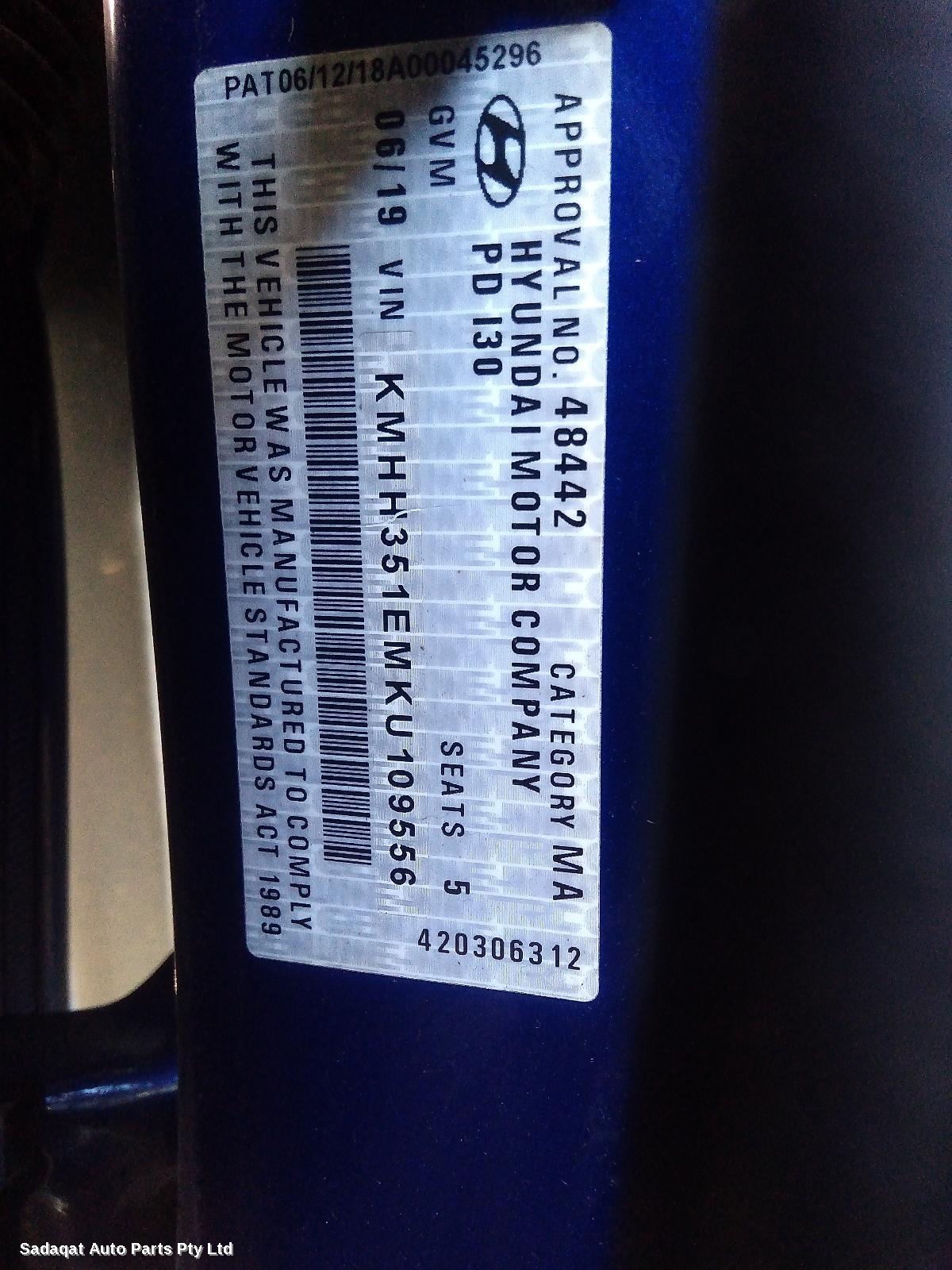 Hyundai I30 Left Door Mirror