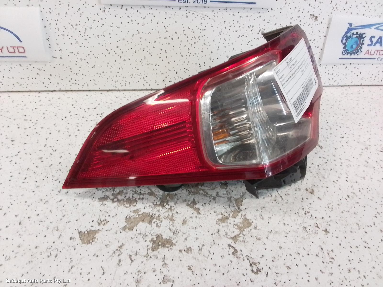 Honda Accord Left Taillight