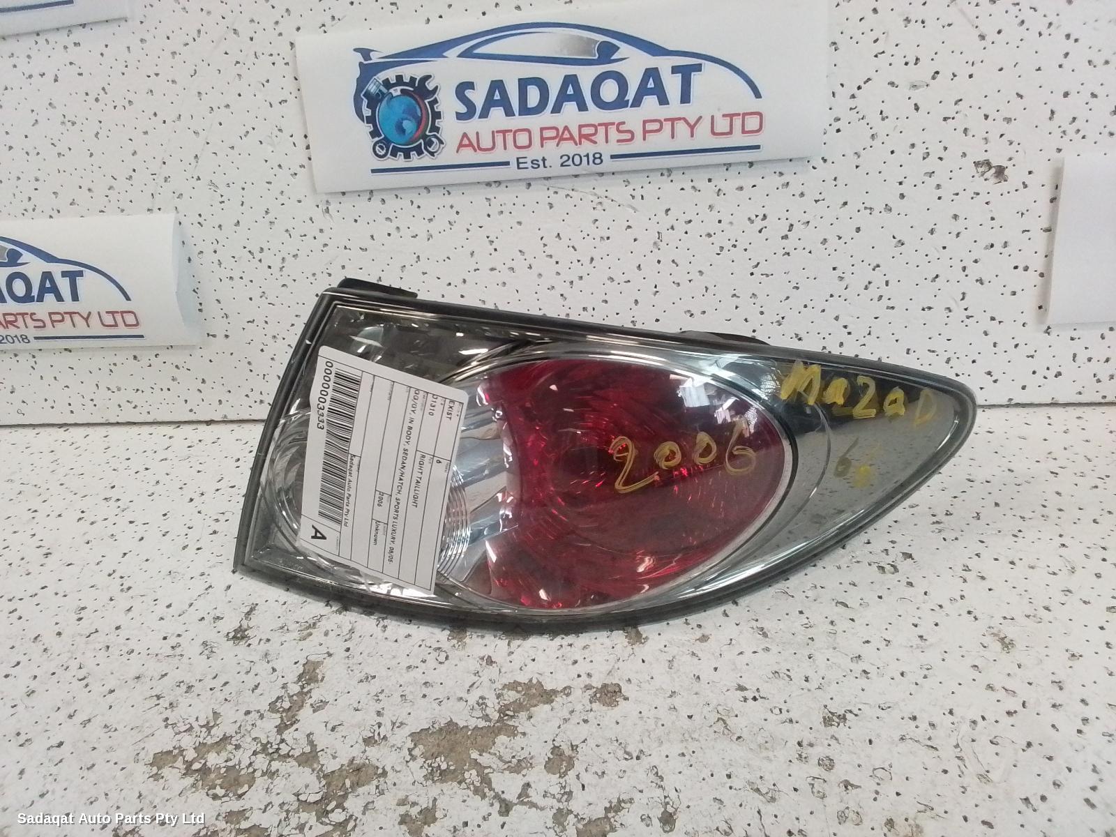Mazda 6 Right Taillight