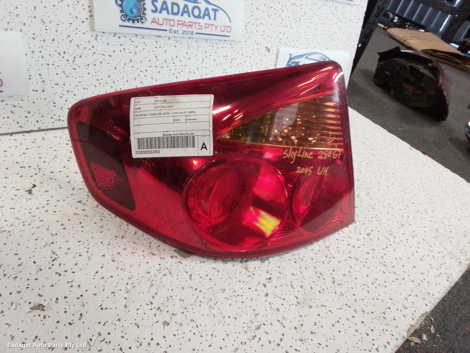 Nissan Skyline Left Taillight