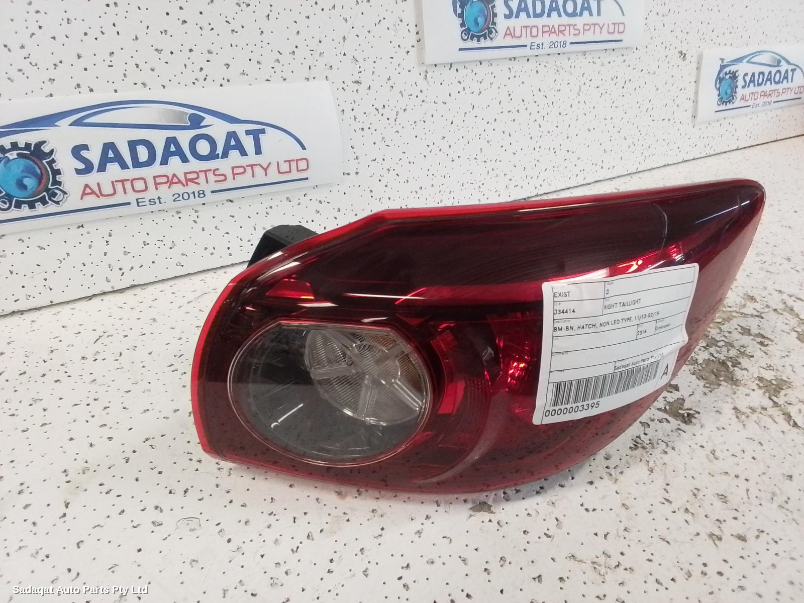Mazda 3 Right Taillight