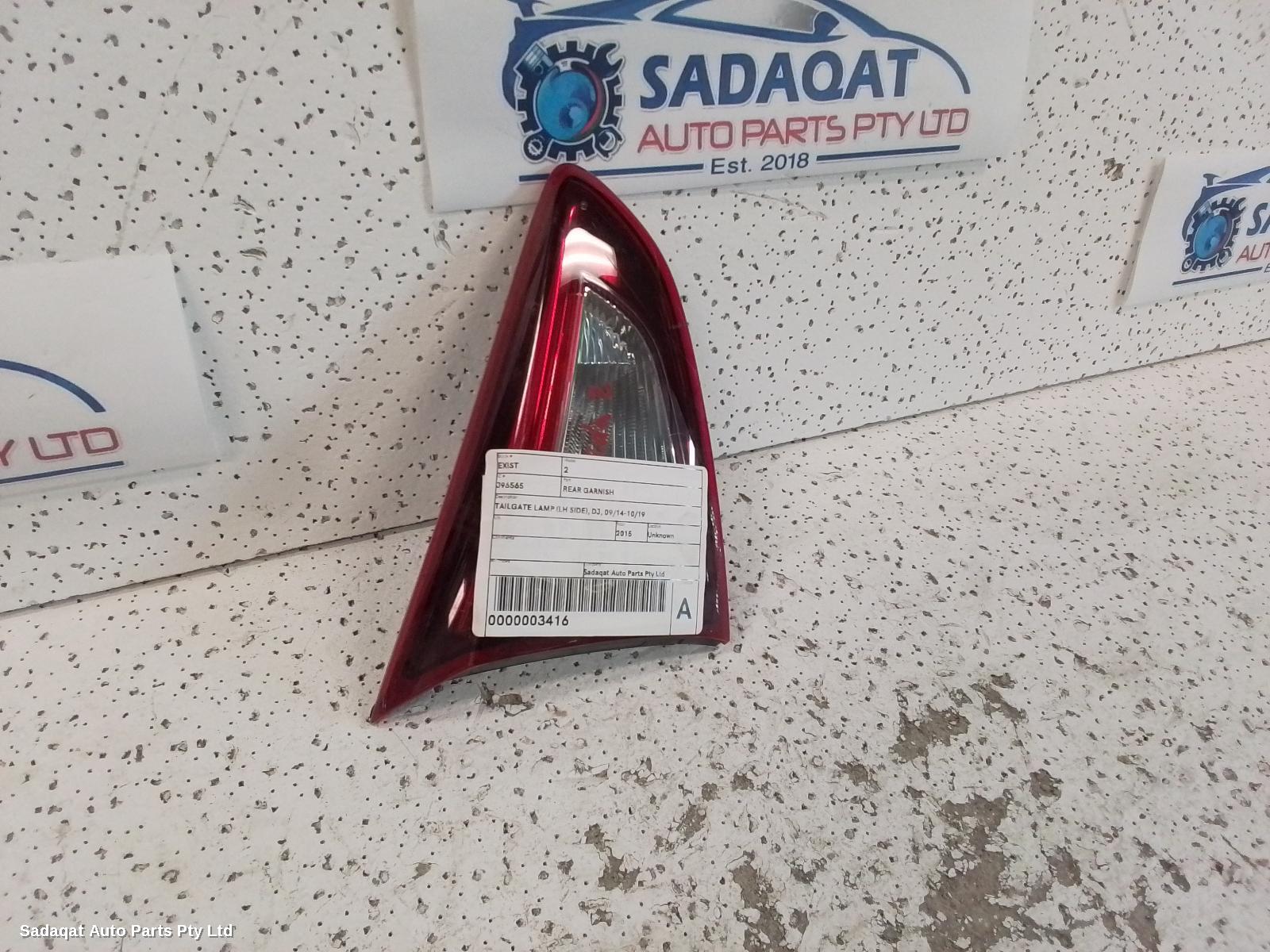 Mazda 2 Rear Garnish