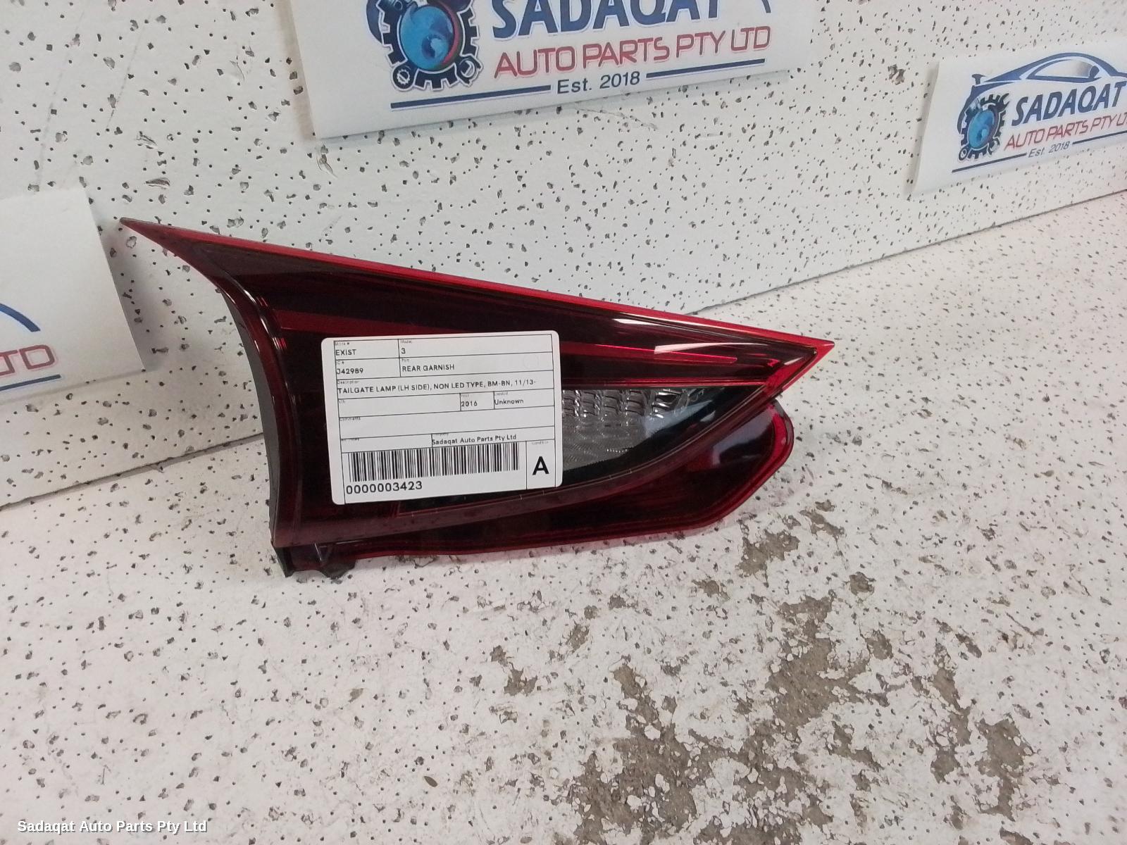 Mazda 3 Rear Garnish