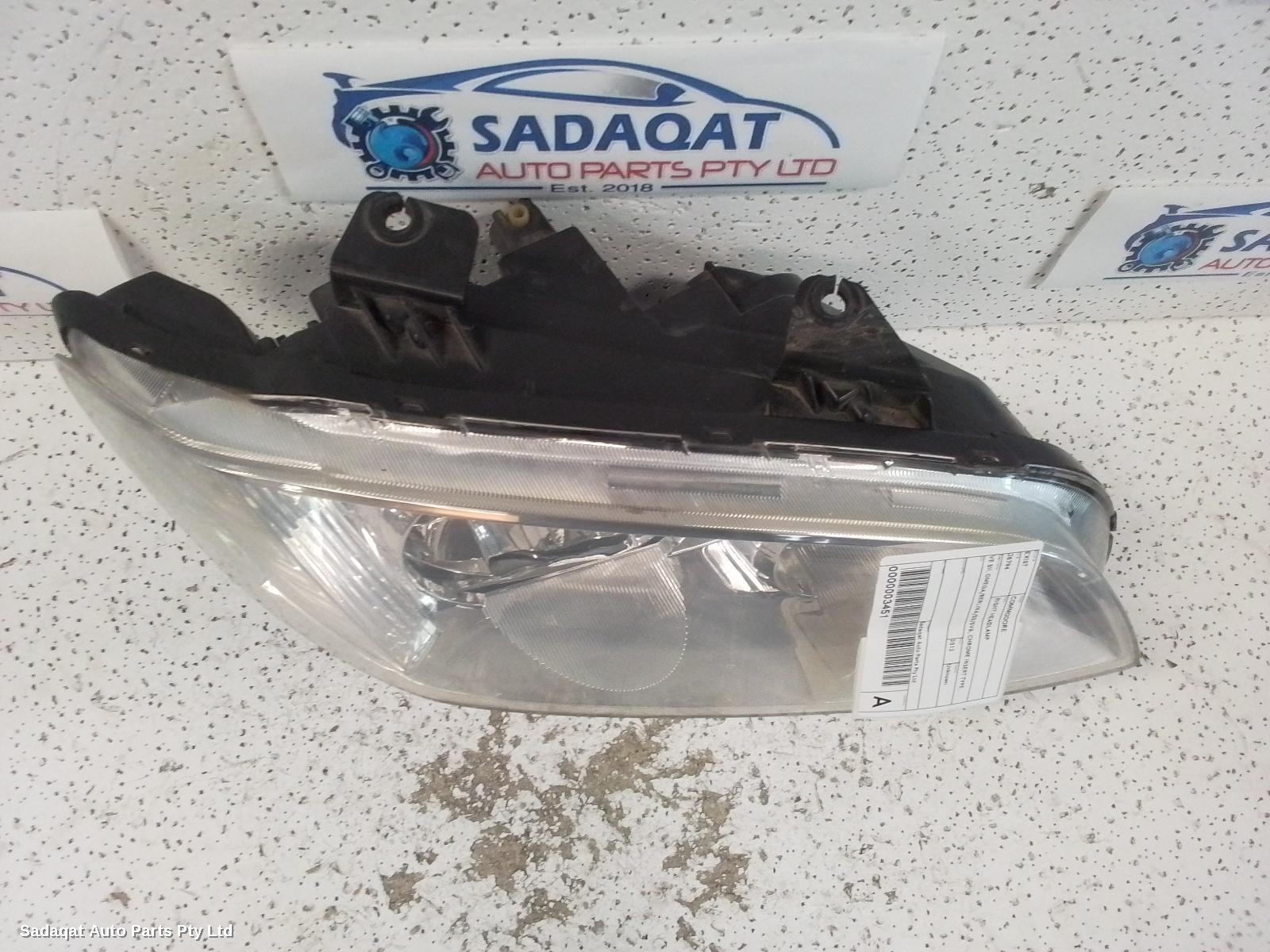 Holden Commodore Right Headlamp