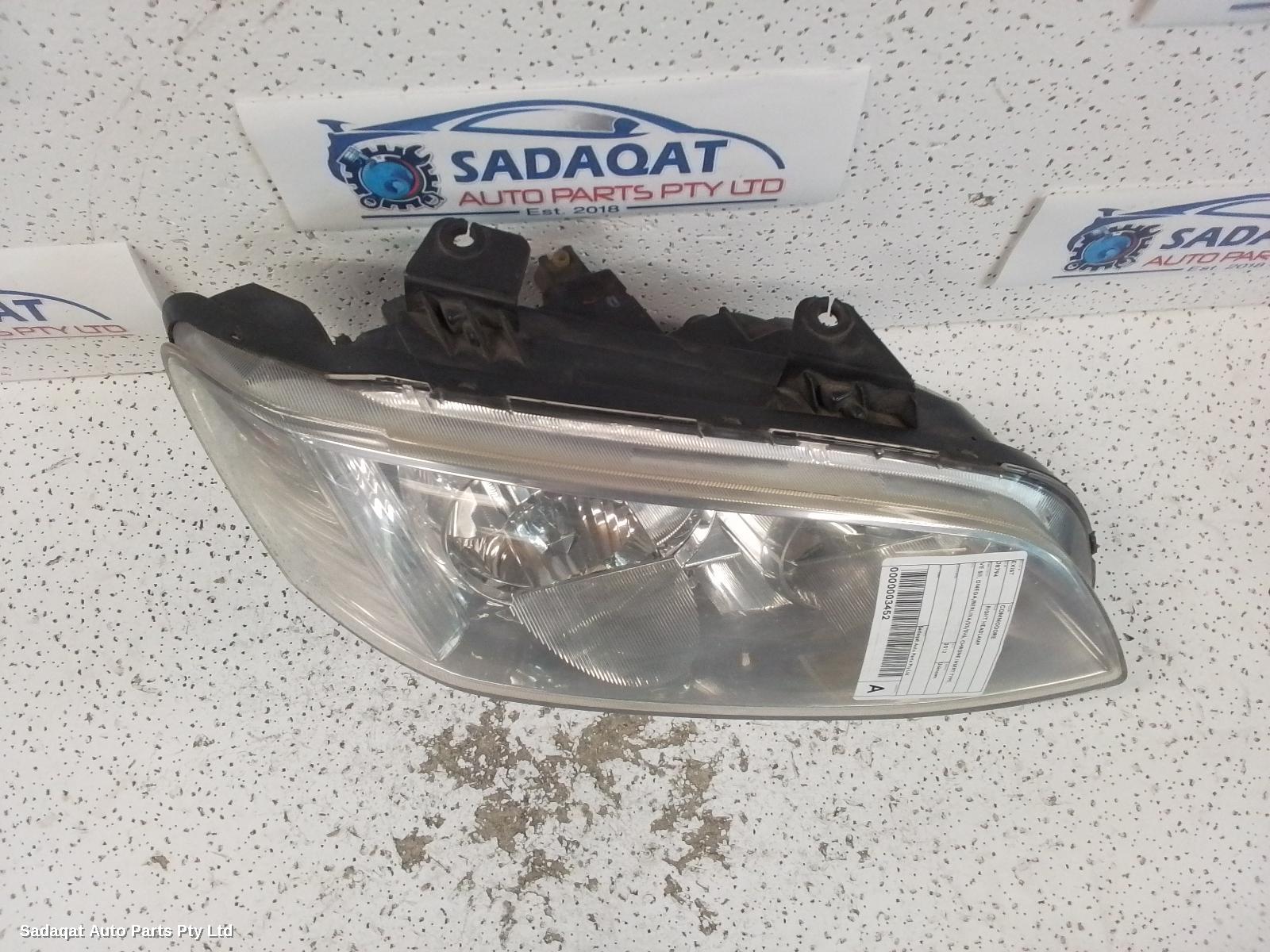 Holden Commodore Right Headlamp