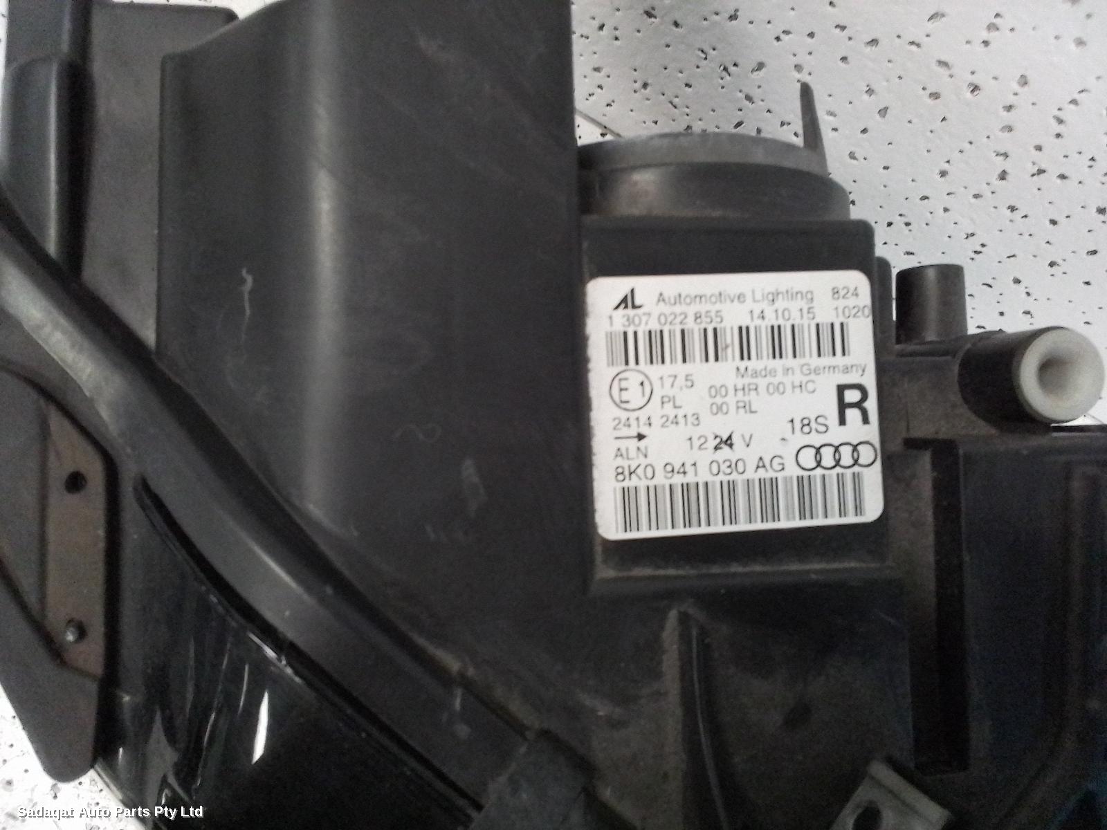 Audi A4 Right Headlamp