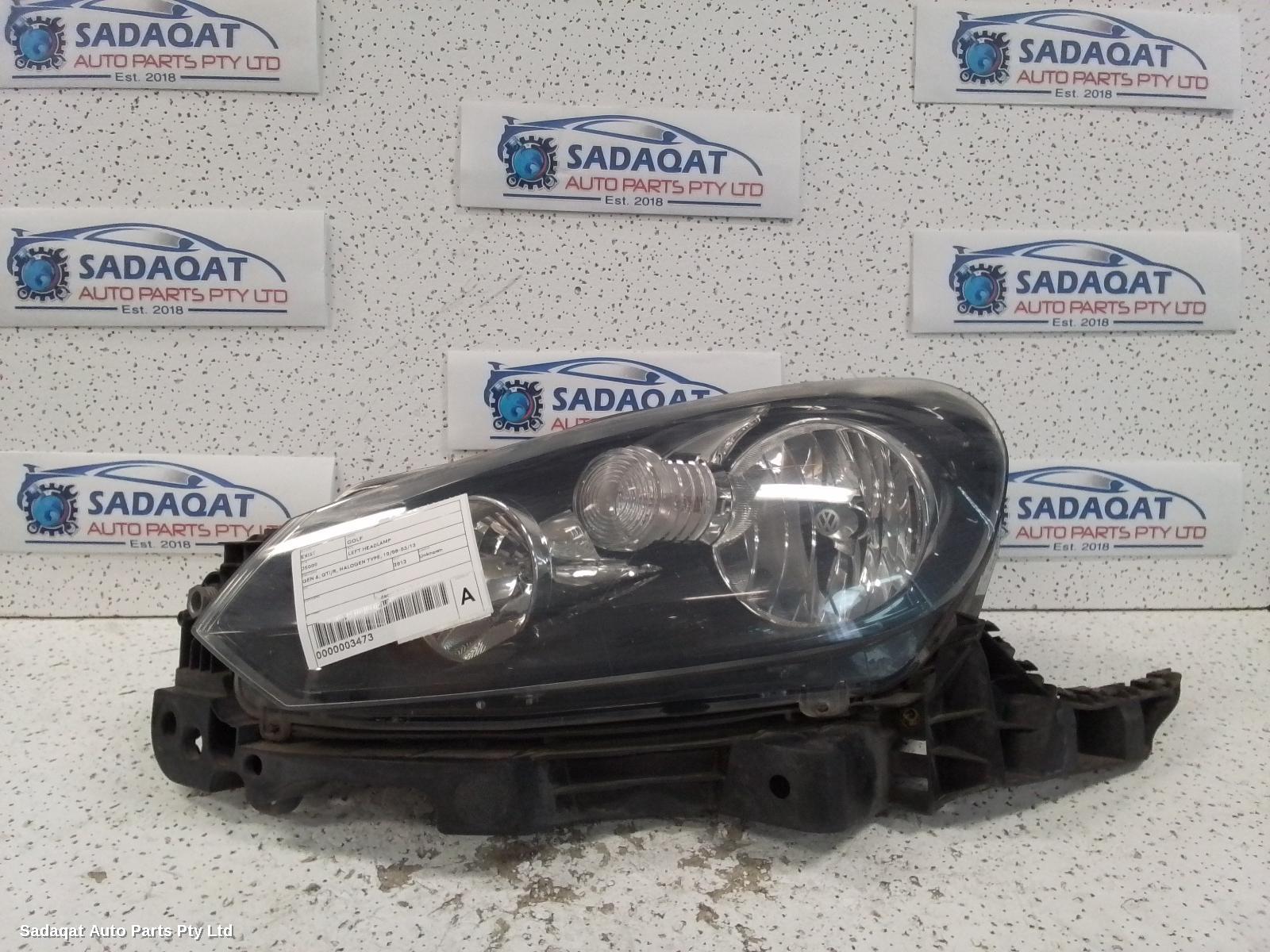 Volkswagen Golf Left Headlamp