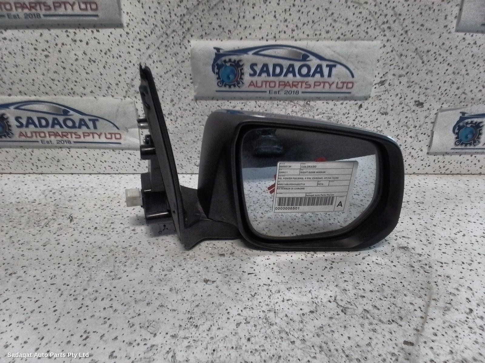 Holden Colorado Right Door Mirror