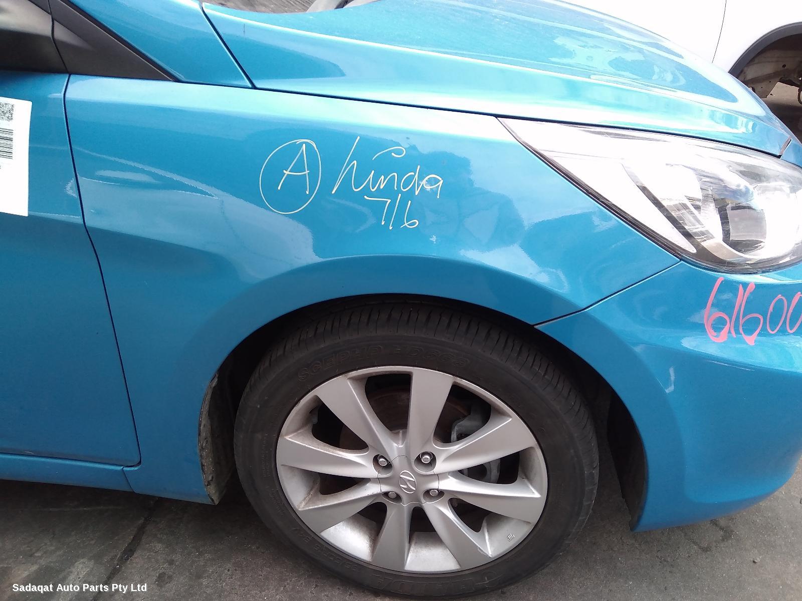 Hyundai Accent Left Guard