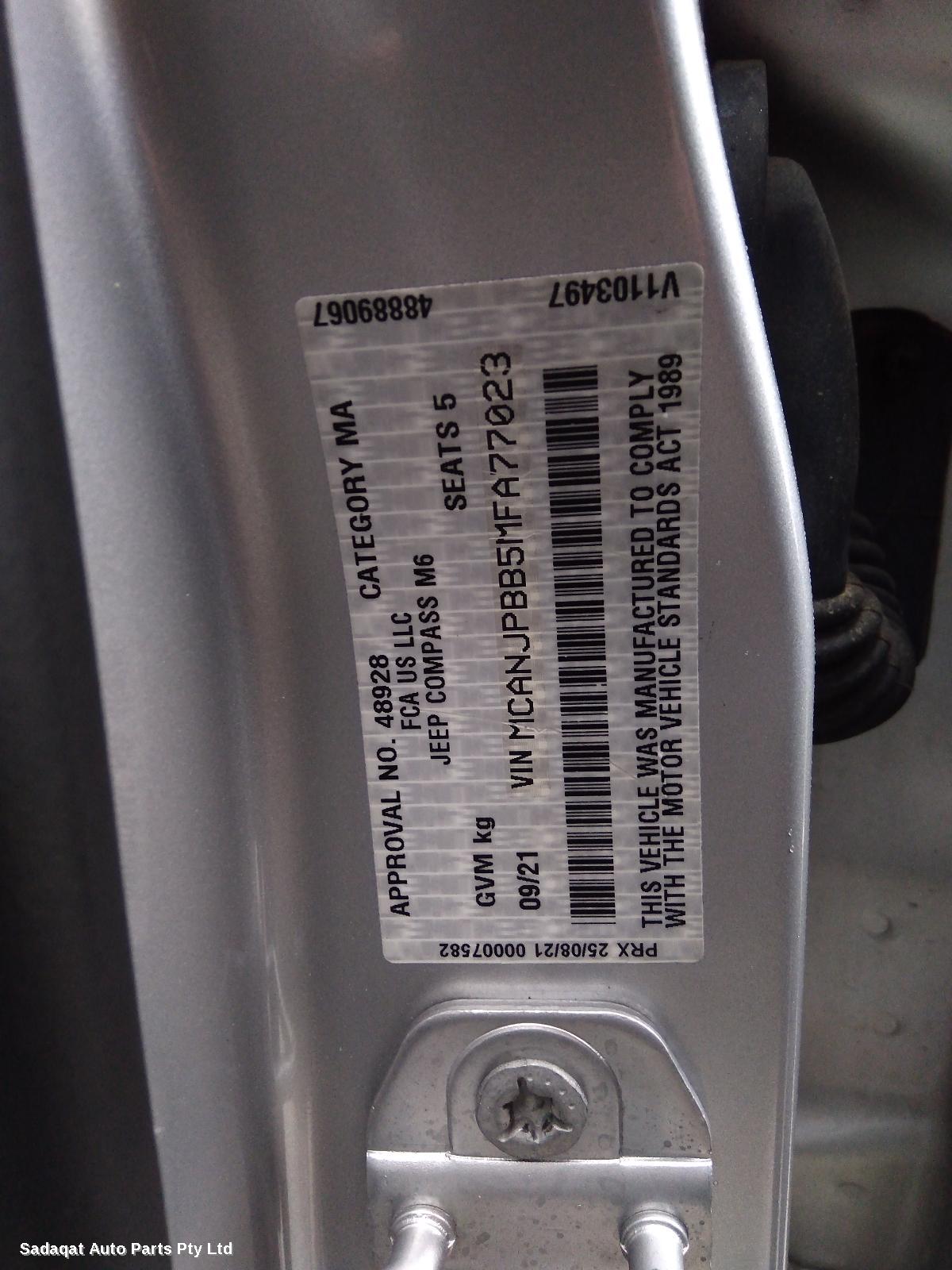 Jeep Compass Radio/cd/dvd/sat/tv