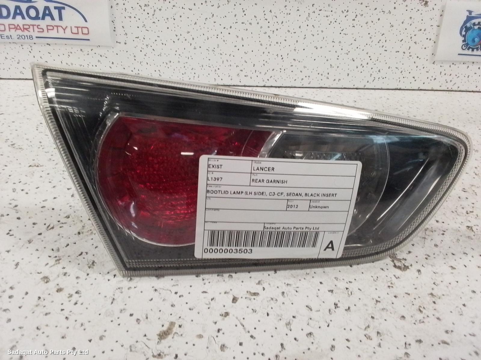 Mitsubishi Lancer Rear Garnish