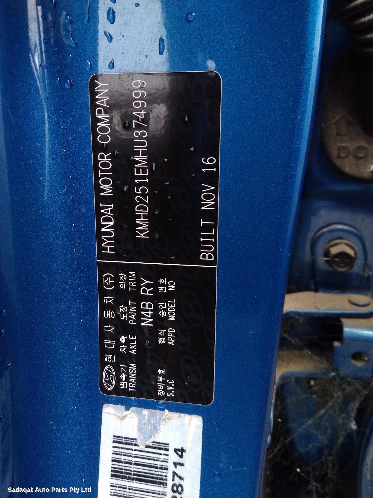 Hyundai I30 Left Door Mirror