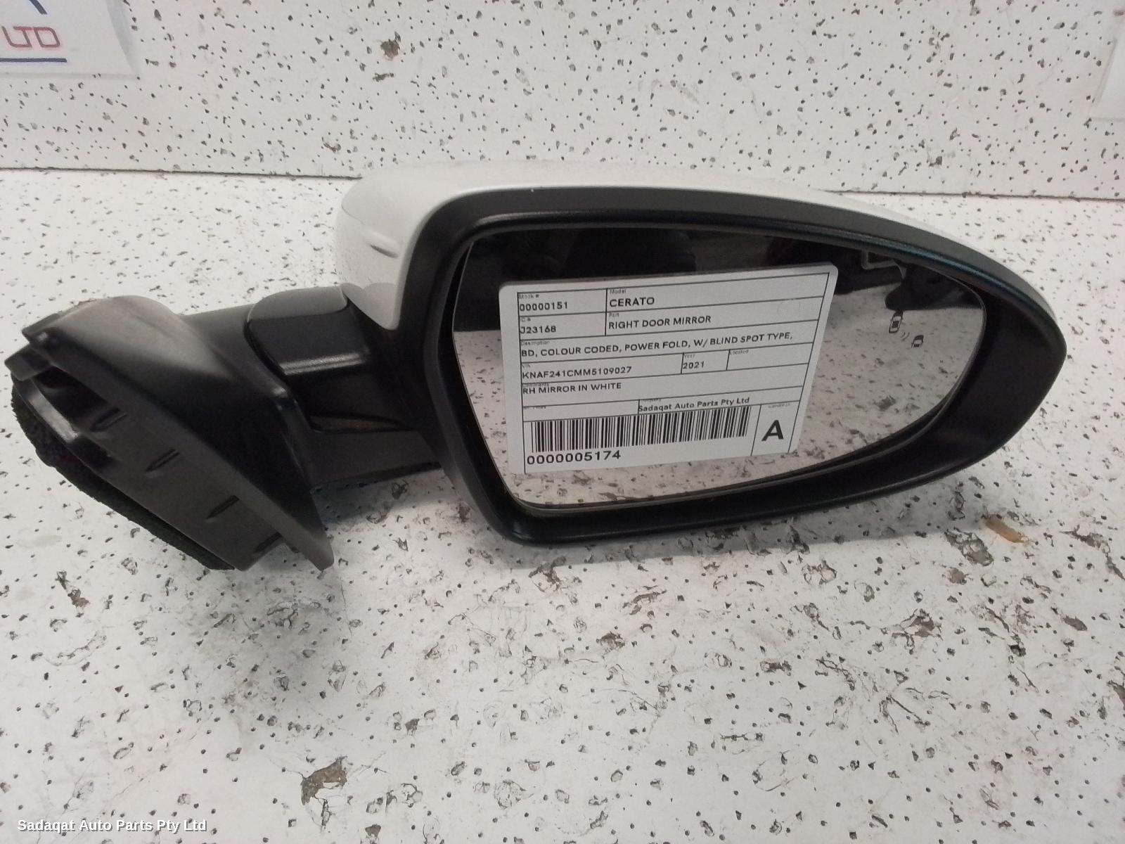Kia Cerato Right Door Mirror