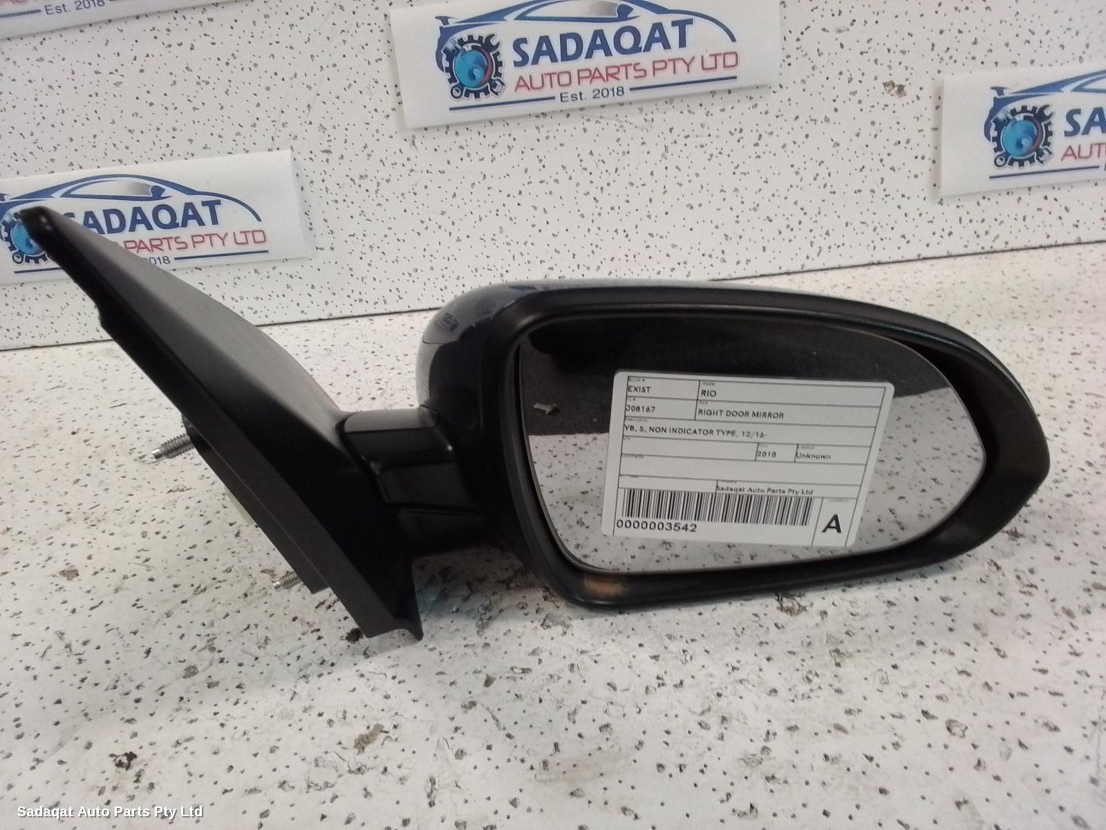 Kia Rio Right Door Mirror