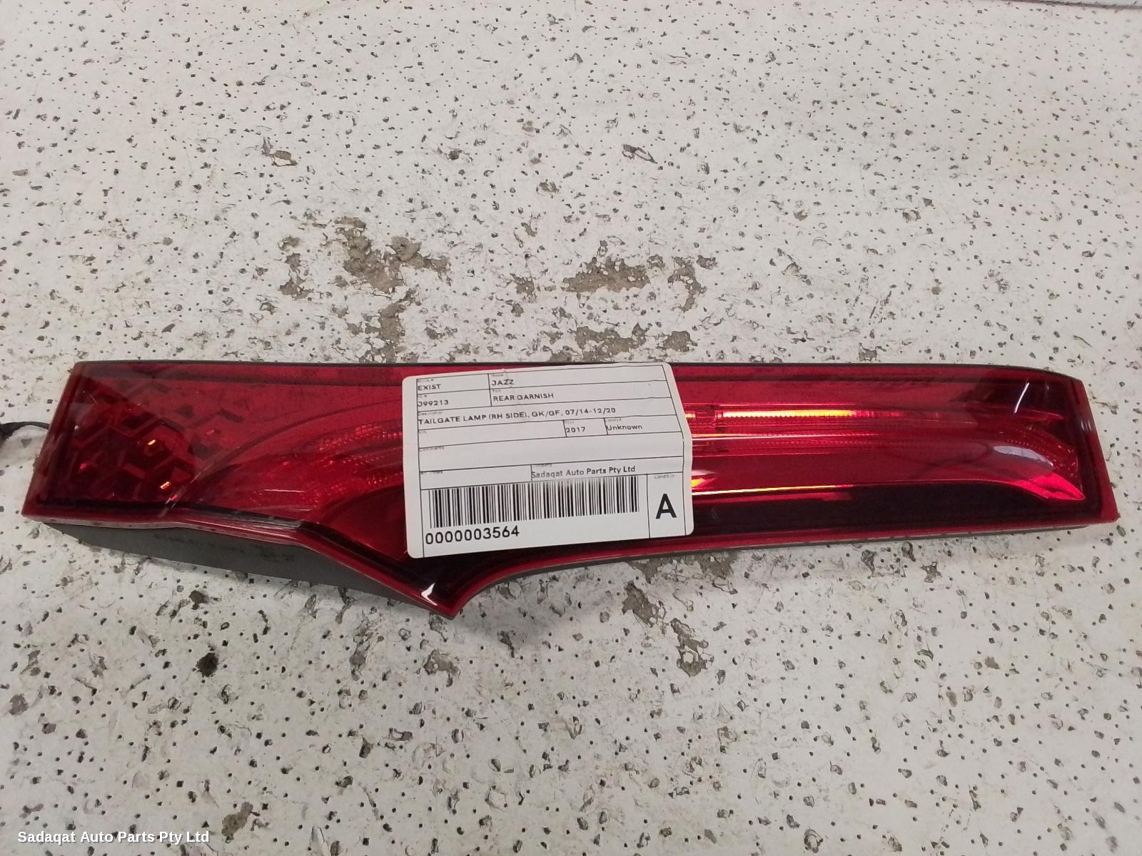 Honda Jazz Rear Garnish