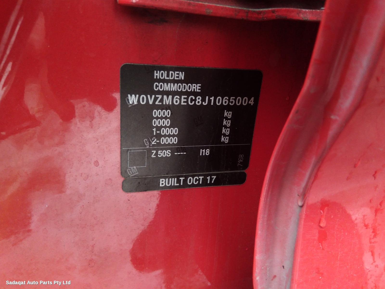 Holden Commodore Overflow Bottle