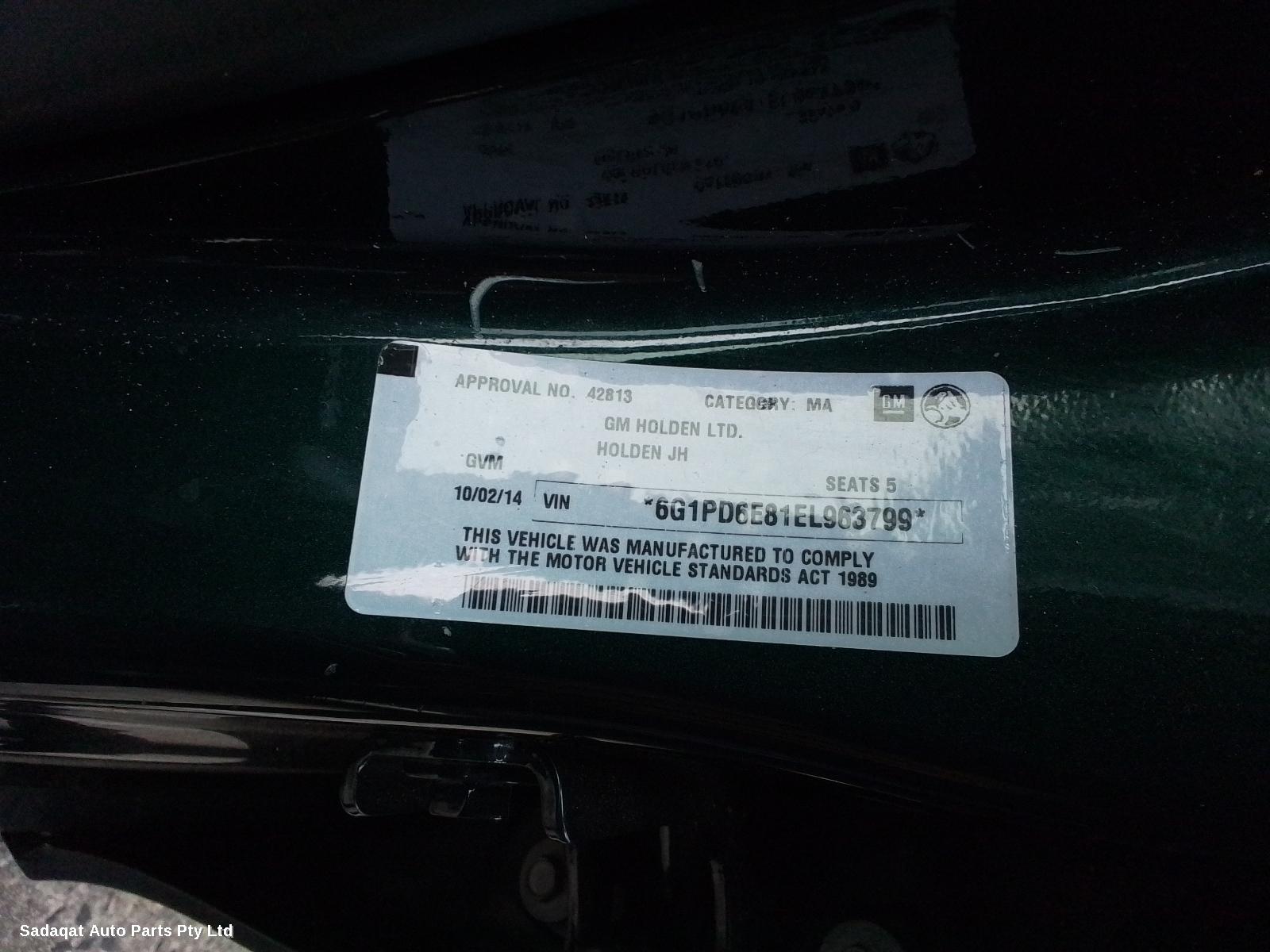 Holden Cruze Left Guard