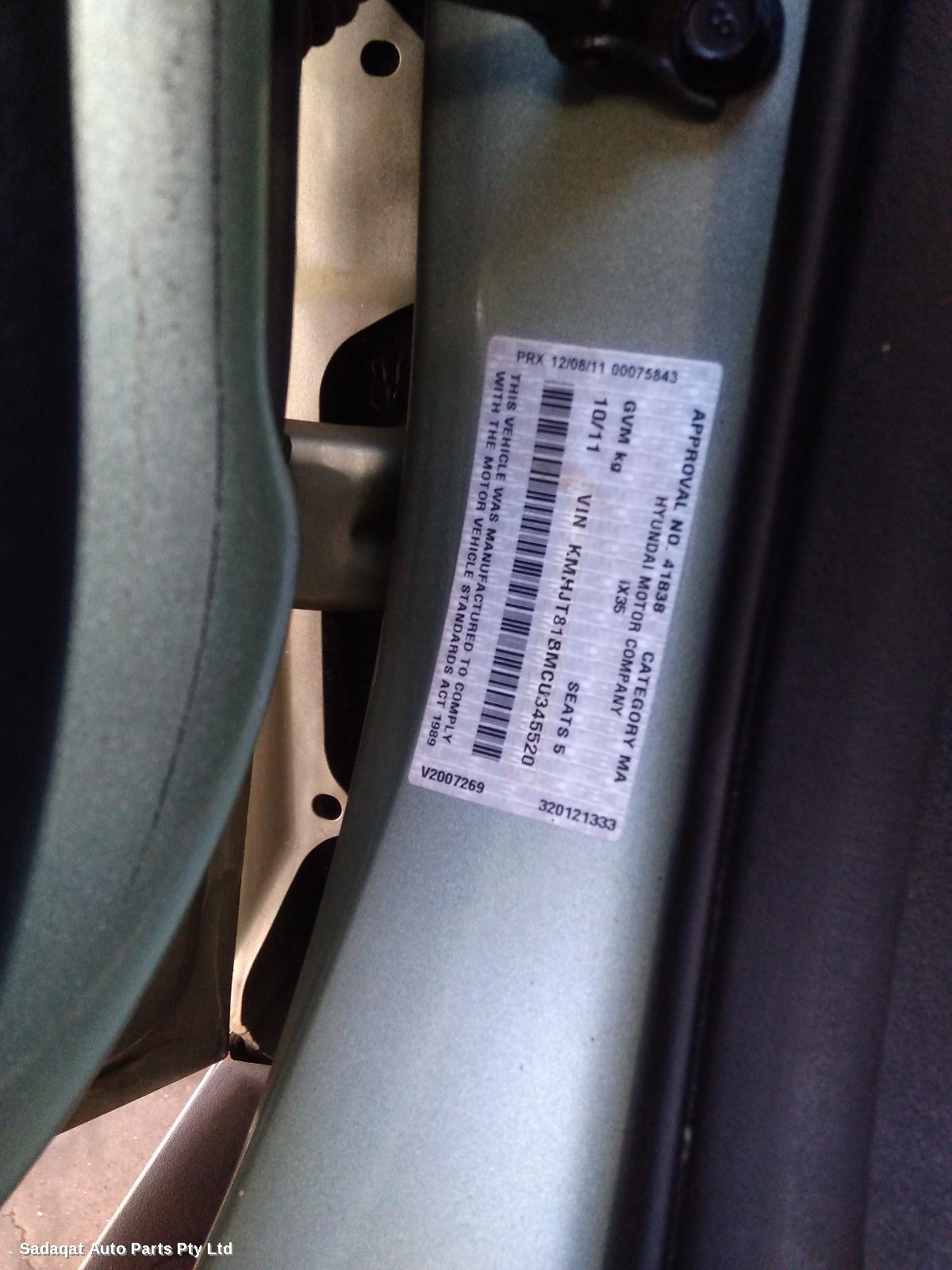 Hyundai Ix35 Rear Bumper