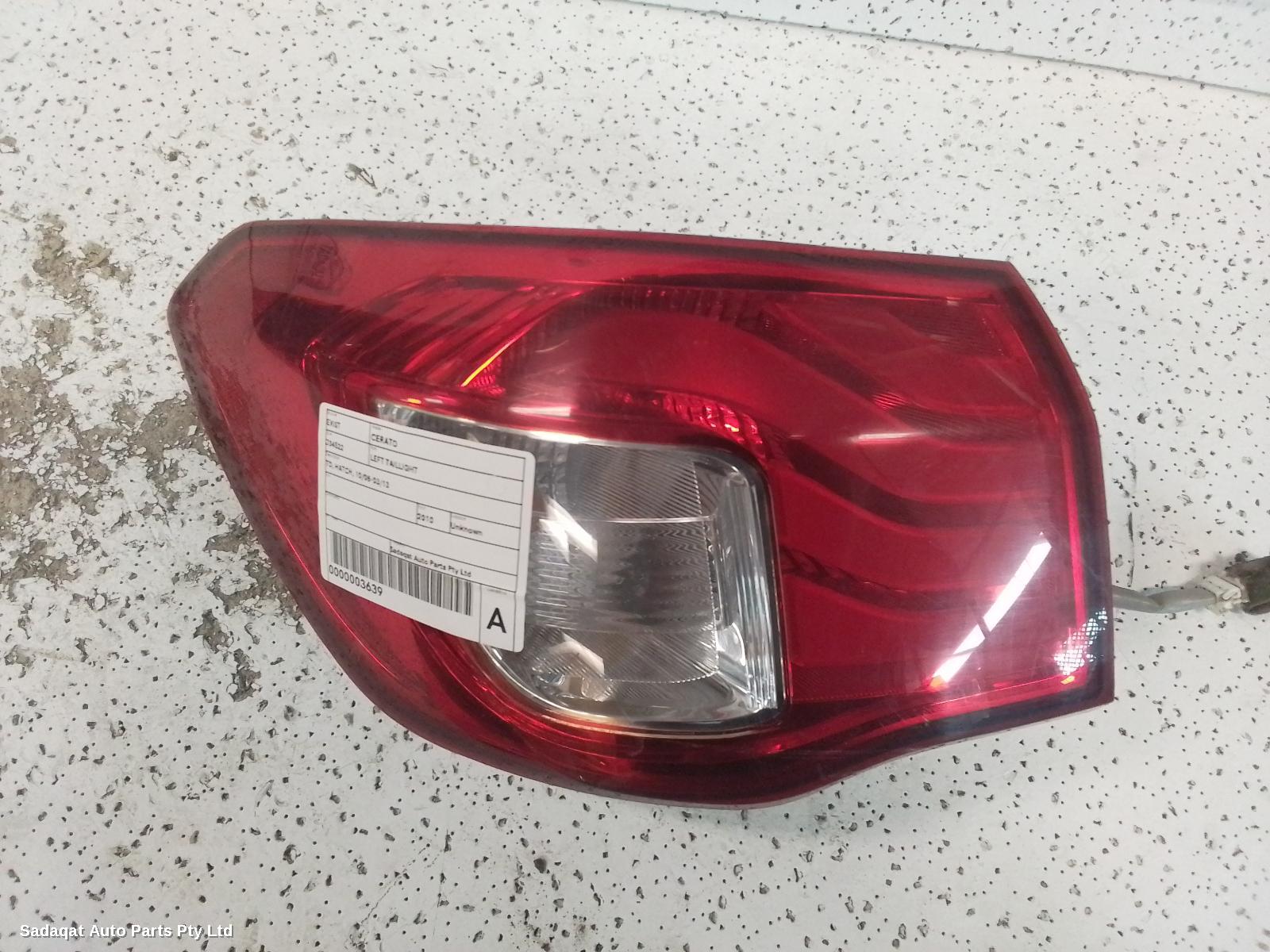 Kia Cerato Left Taillight