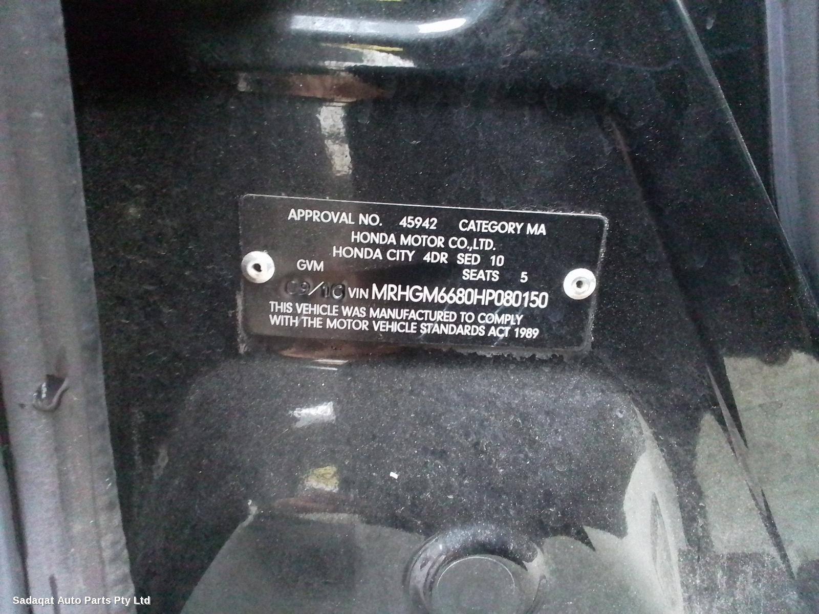 Honda City Right Headlamp