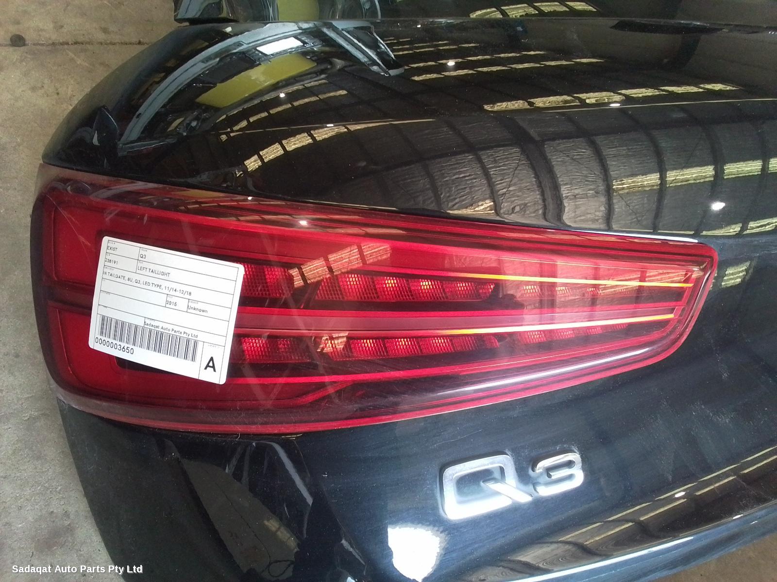 Audi Q3 Left Taillight