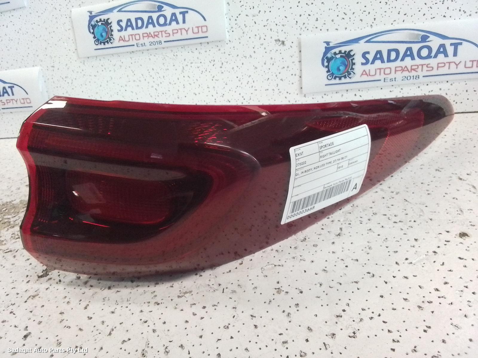 Kia Sportage Right Taillight