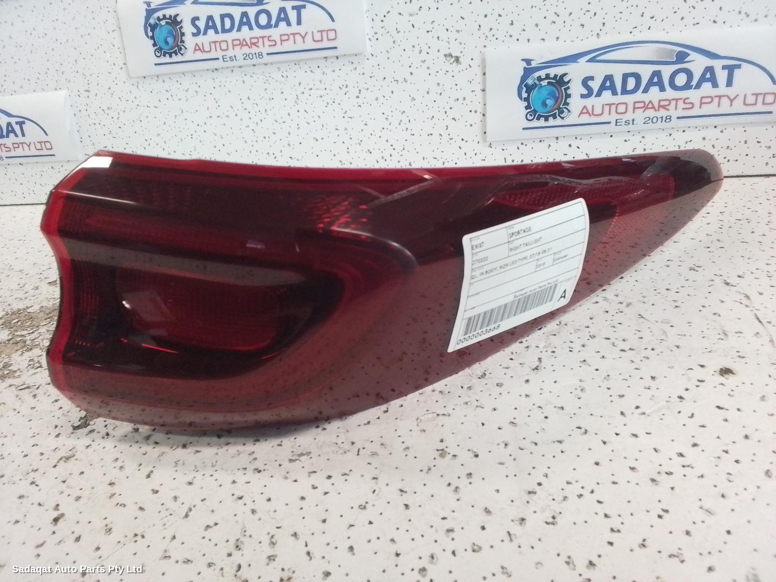 Kia Sportage Right Taillight