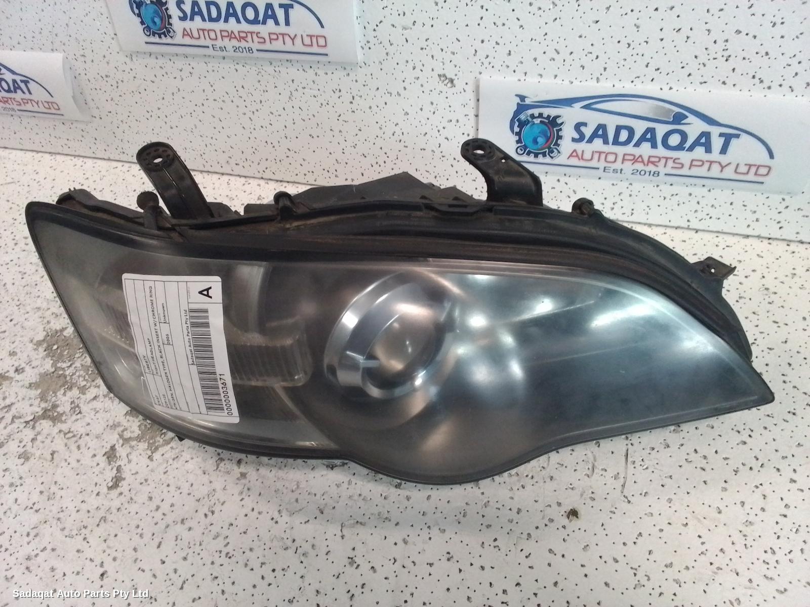 Subaru Liberty Right Headlamp
