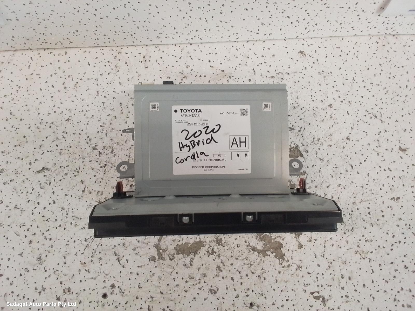 Toyota Corolla Radio/cd/dvd/sat/tv
