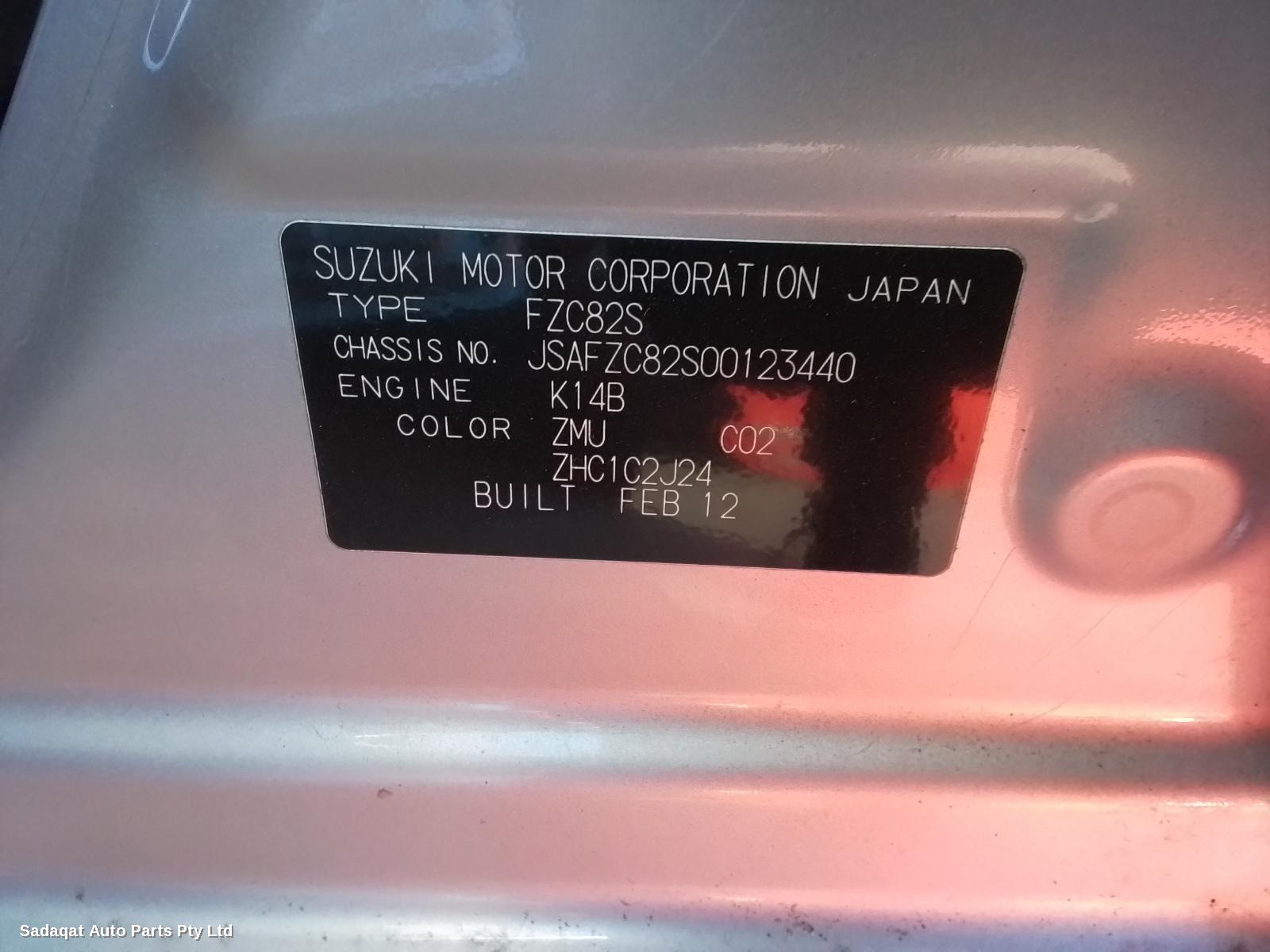 Suzuki Swift Right Front Door