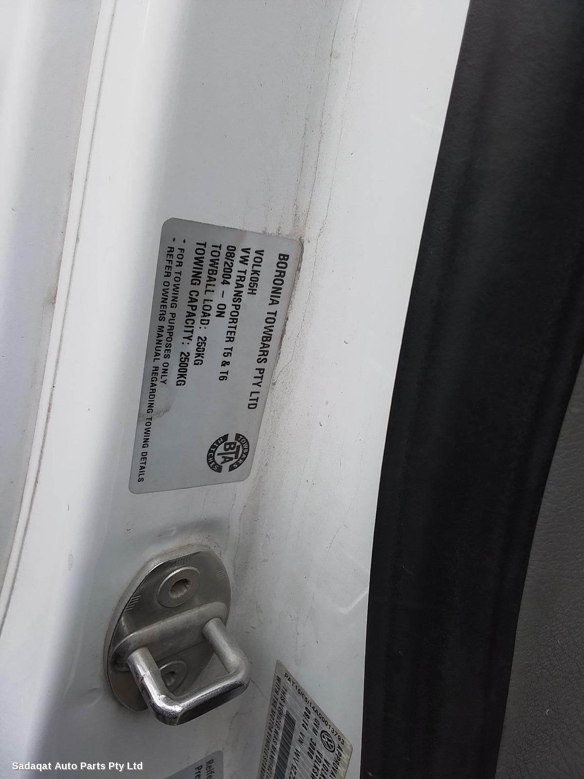 Volkswagen Transporter Rear Axle Beam (fwd)