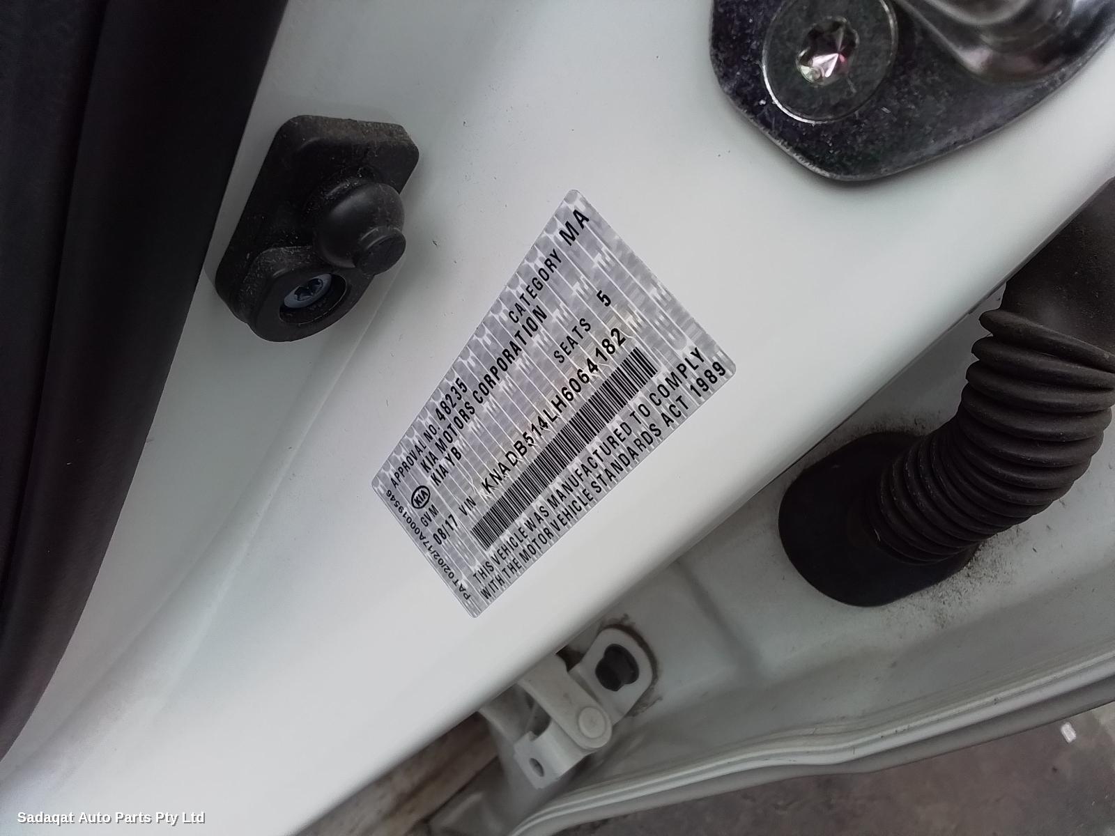 Kia Rio Airbag Module/sensor