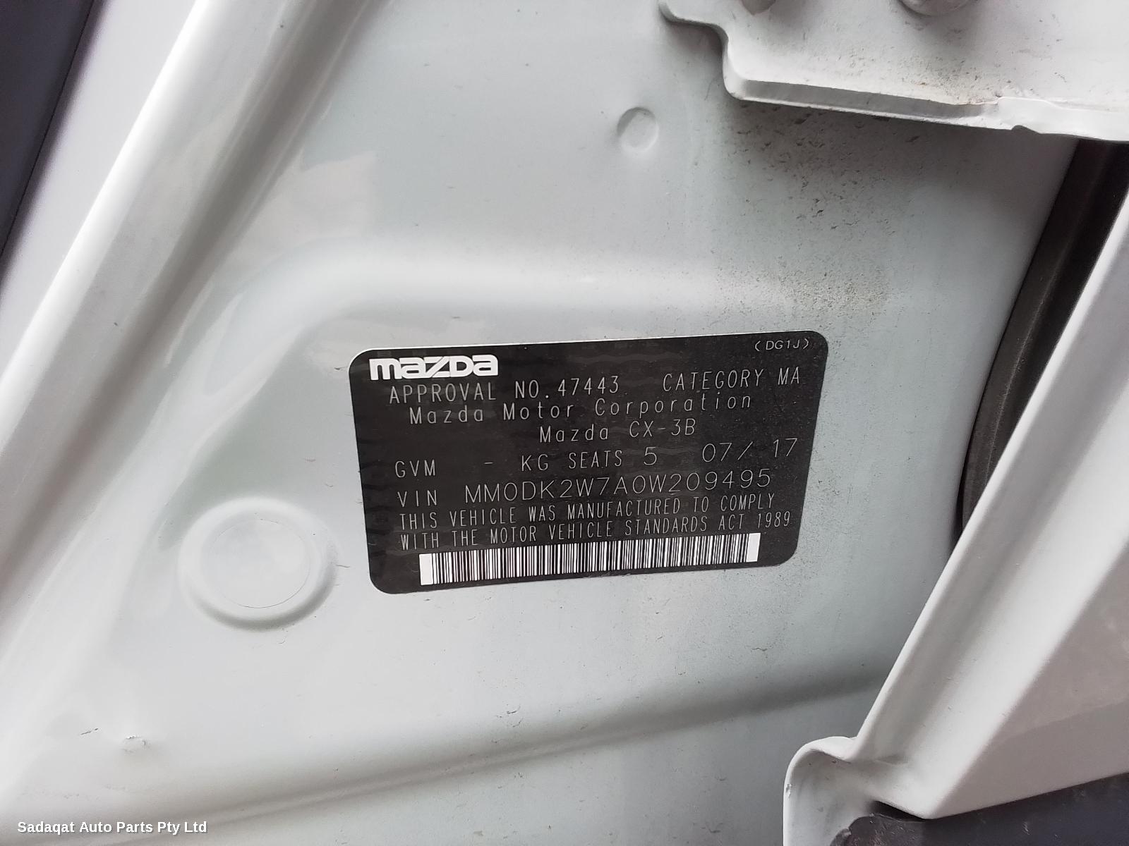 Mazda Cx3 Left Door Mirror