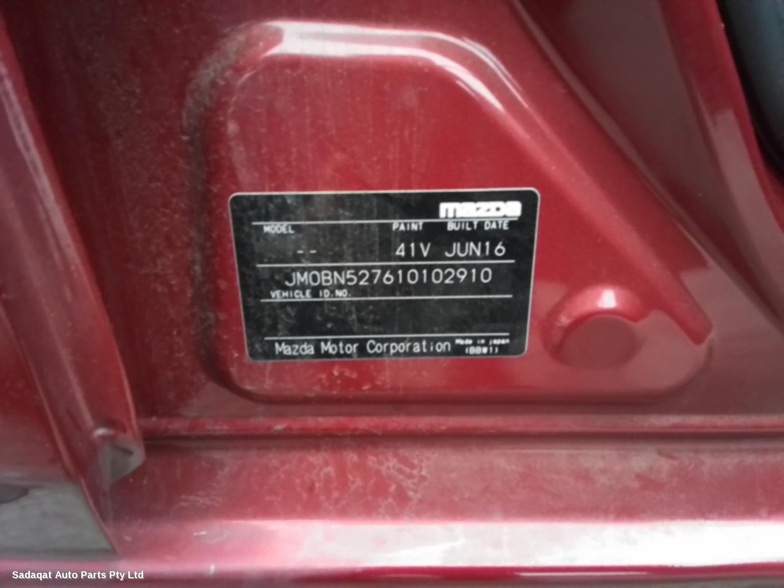 Mazda 3 Radiator Support