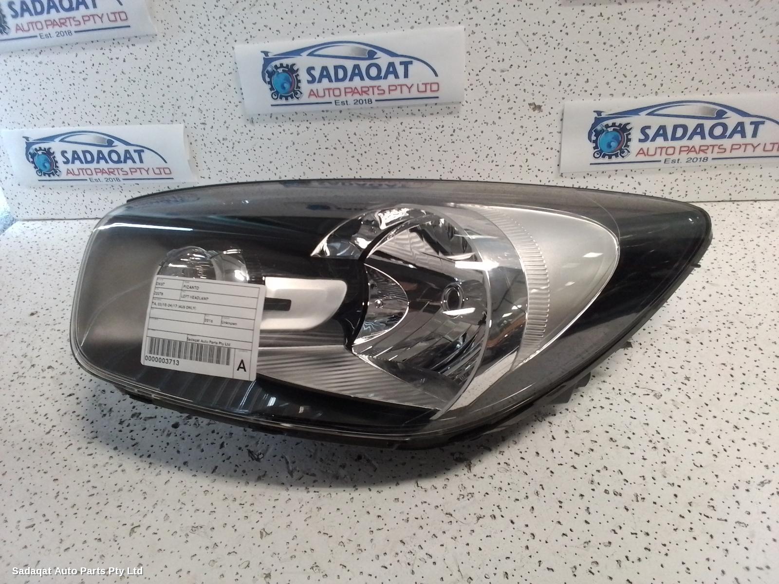 Kia Picanto Left Headlamp