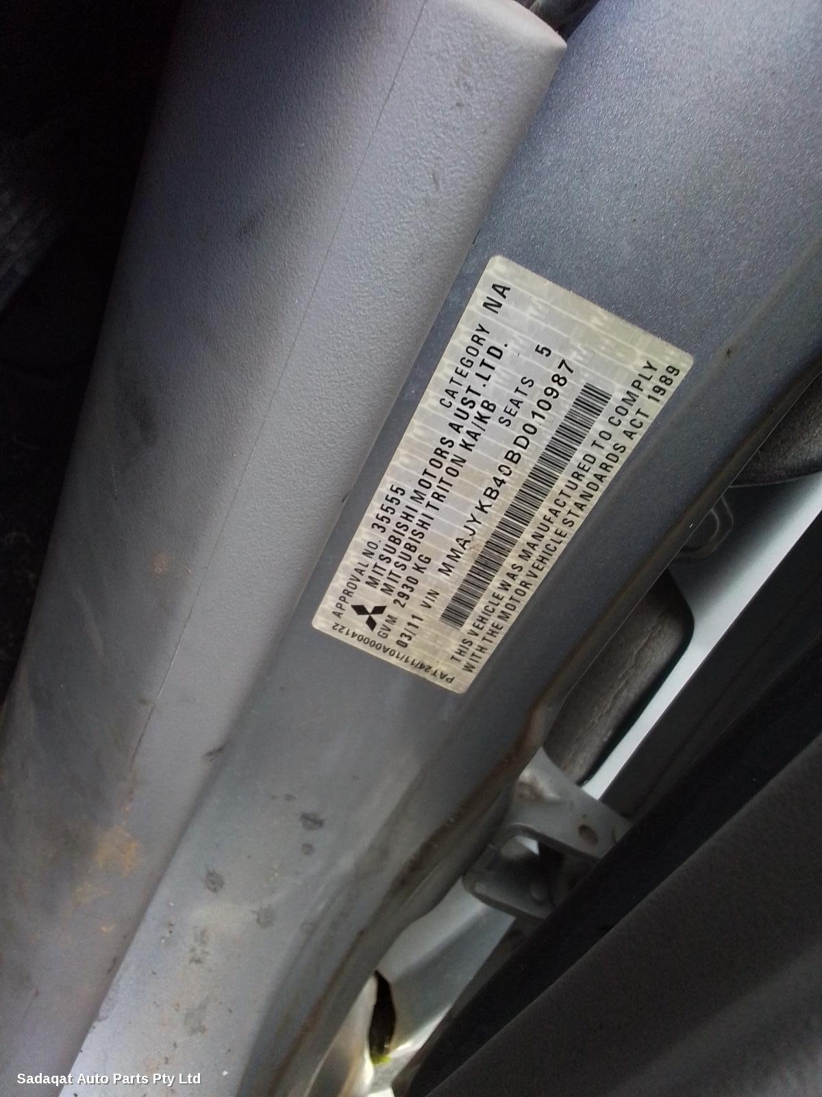 Mitsubishi Triton Left Taillight