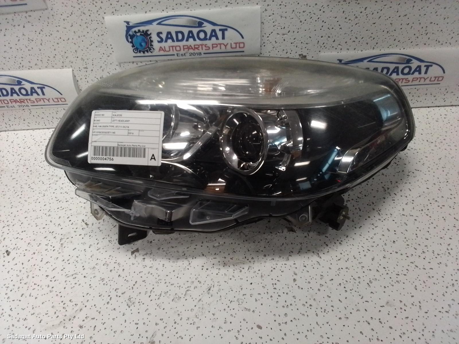 Renault Kaleos Left Headlamp