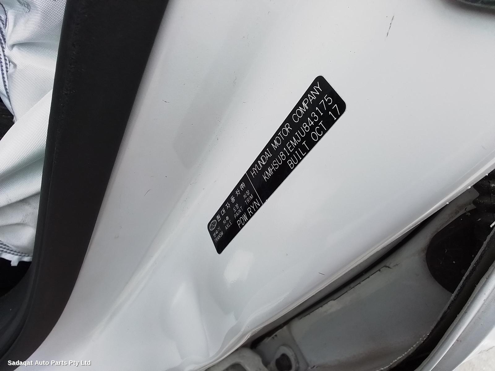 Hyundai Santa Fe Bootlid/tailgate