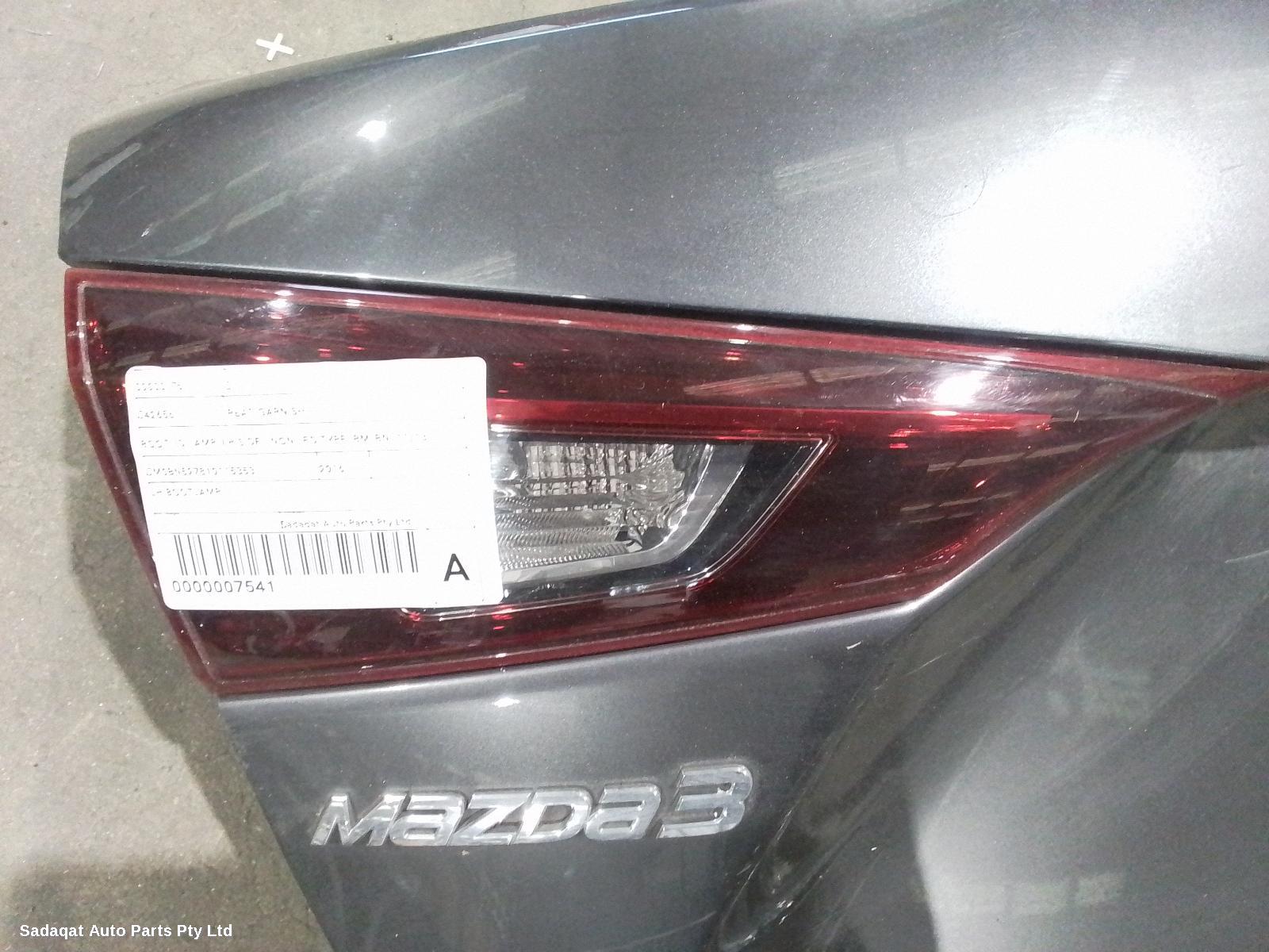 Mazda 3 Rear Garnish
