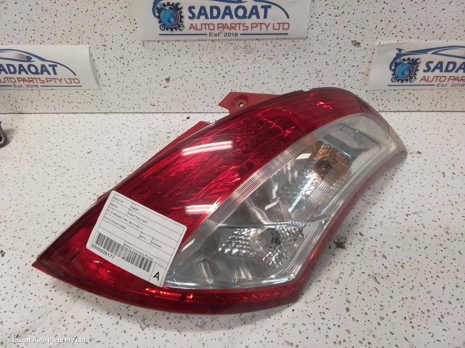 Suzuki Swift Right Taillight